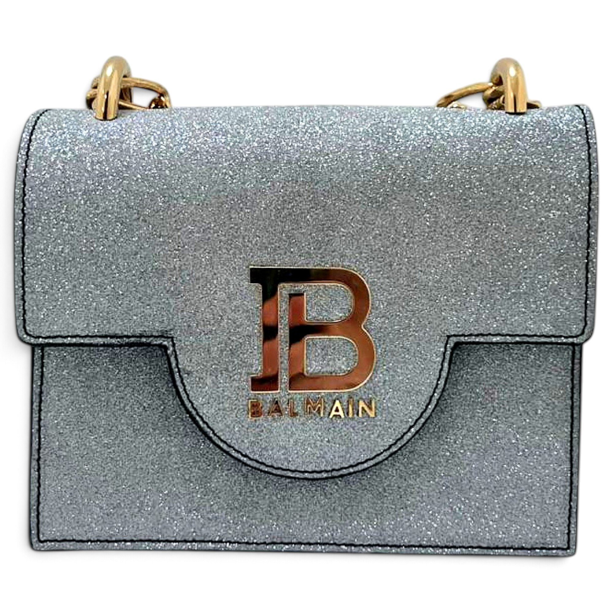 Balmain BBag 18 leather crossbody bag
