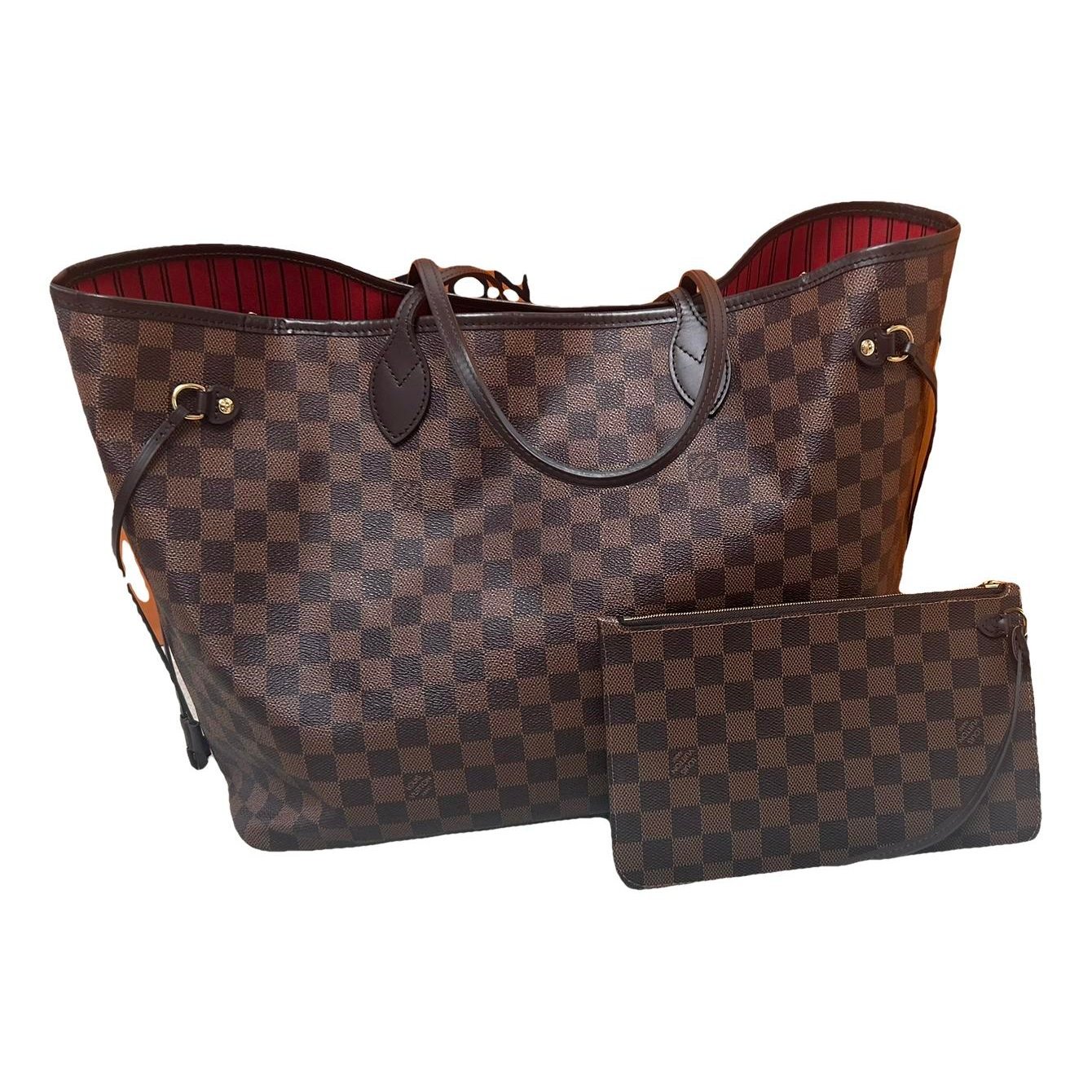 Neverfull leather tote