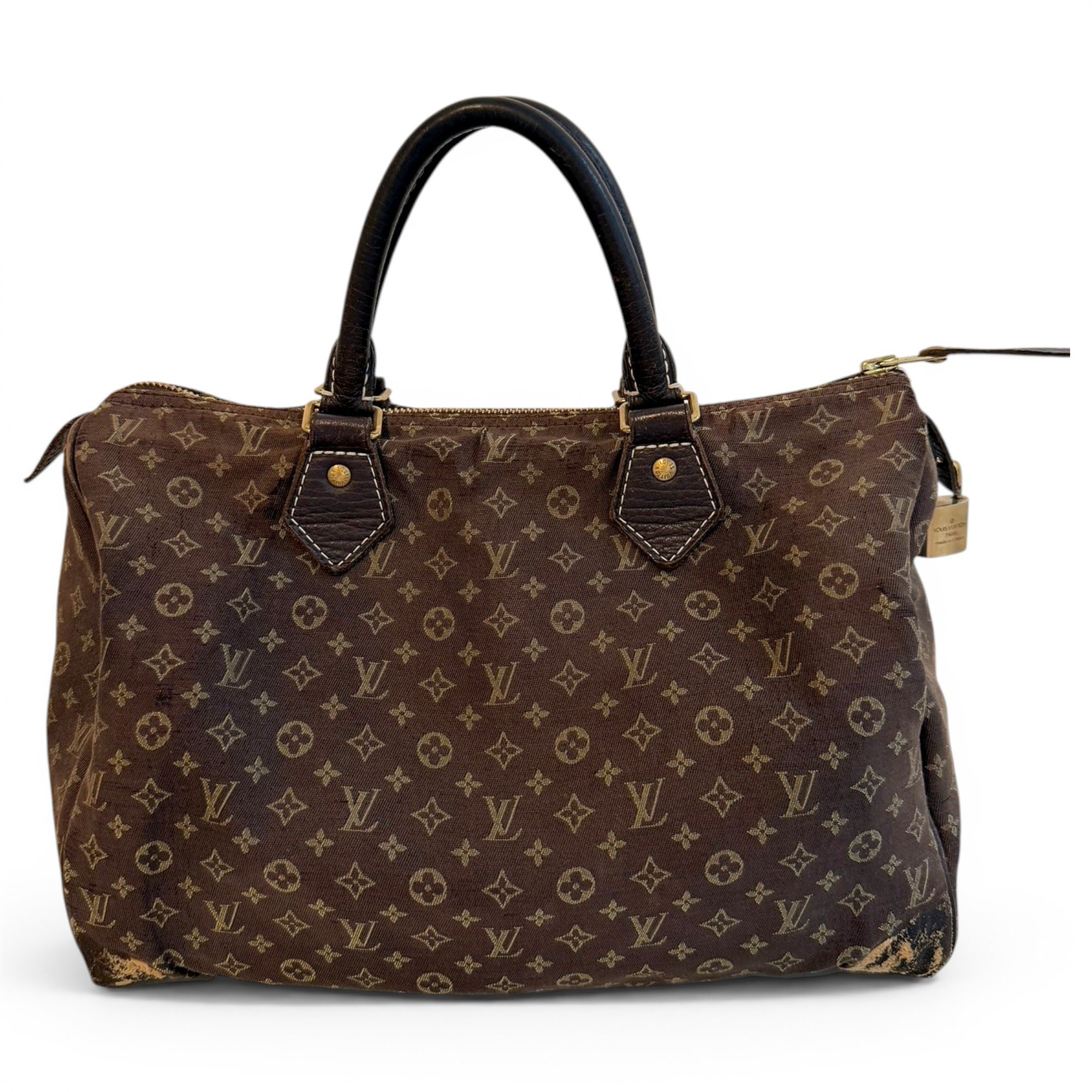 Speedy linen handbag