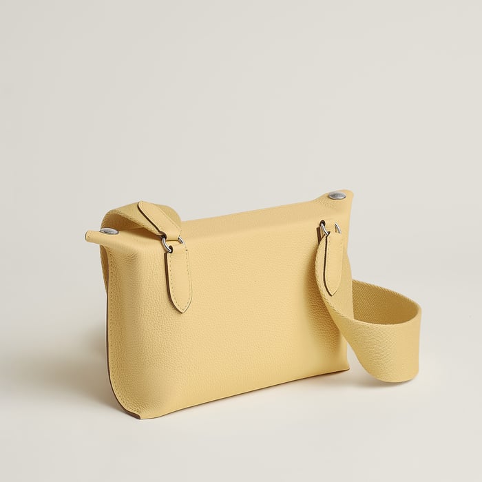 Jaune Poussin Hermès Videpoches Bag