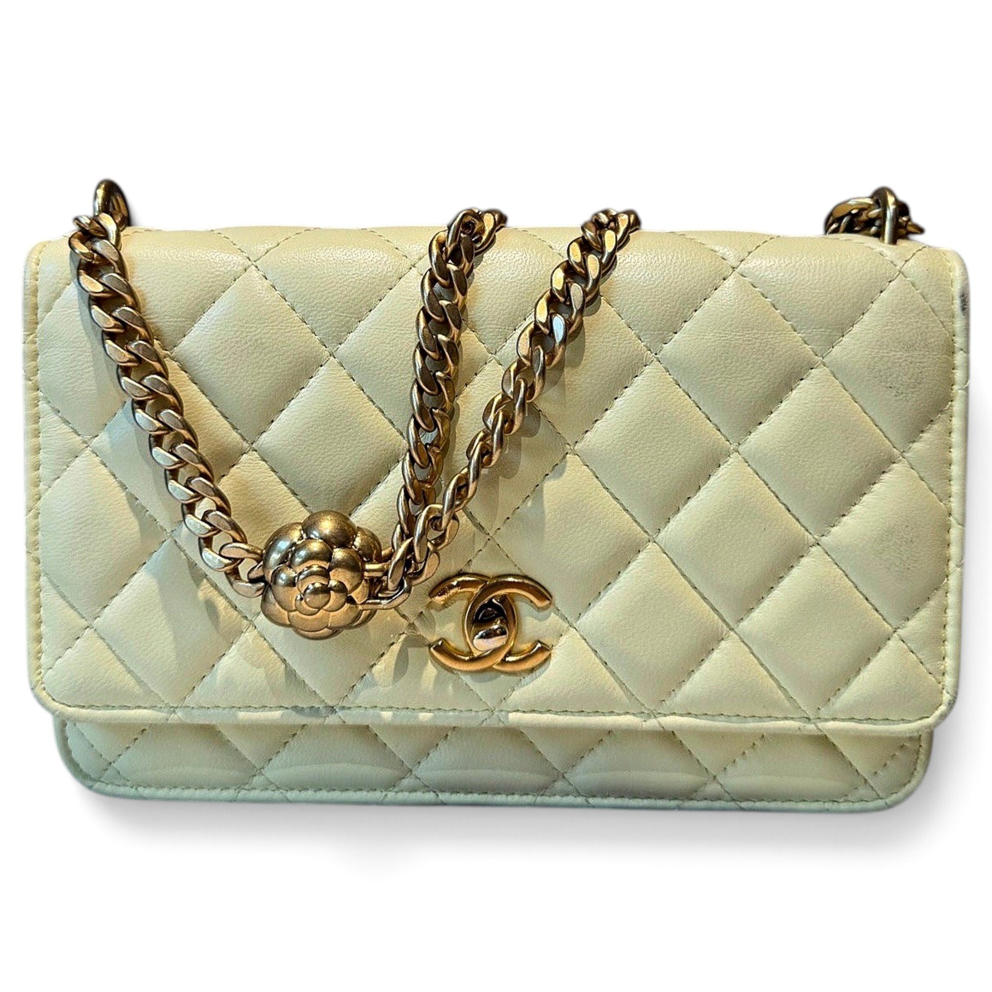 Wallet On Chain Timeless/Classique leather handbag