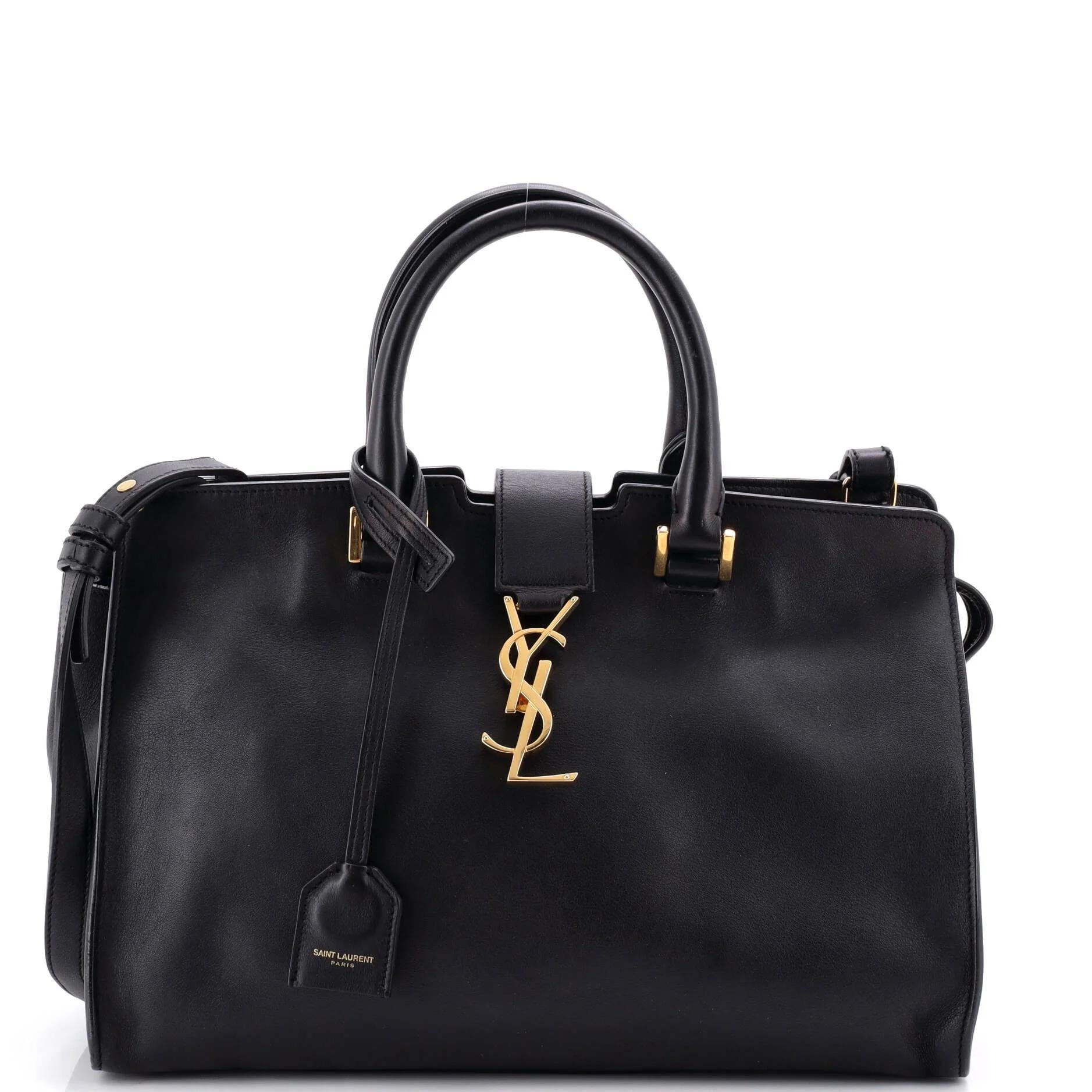 Leather satchel