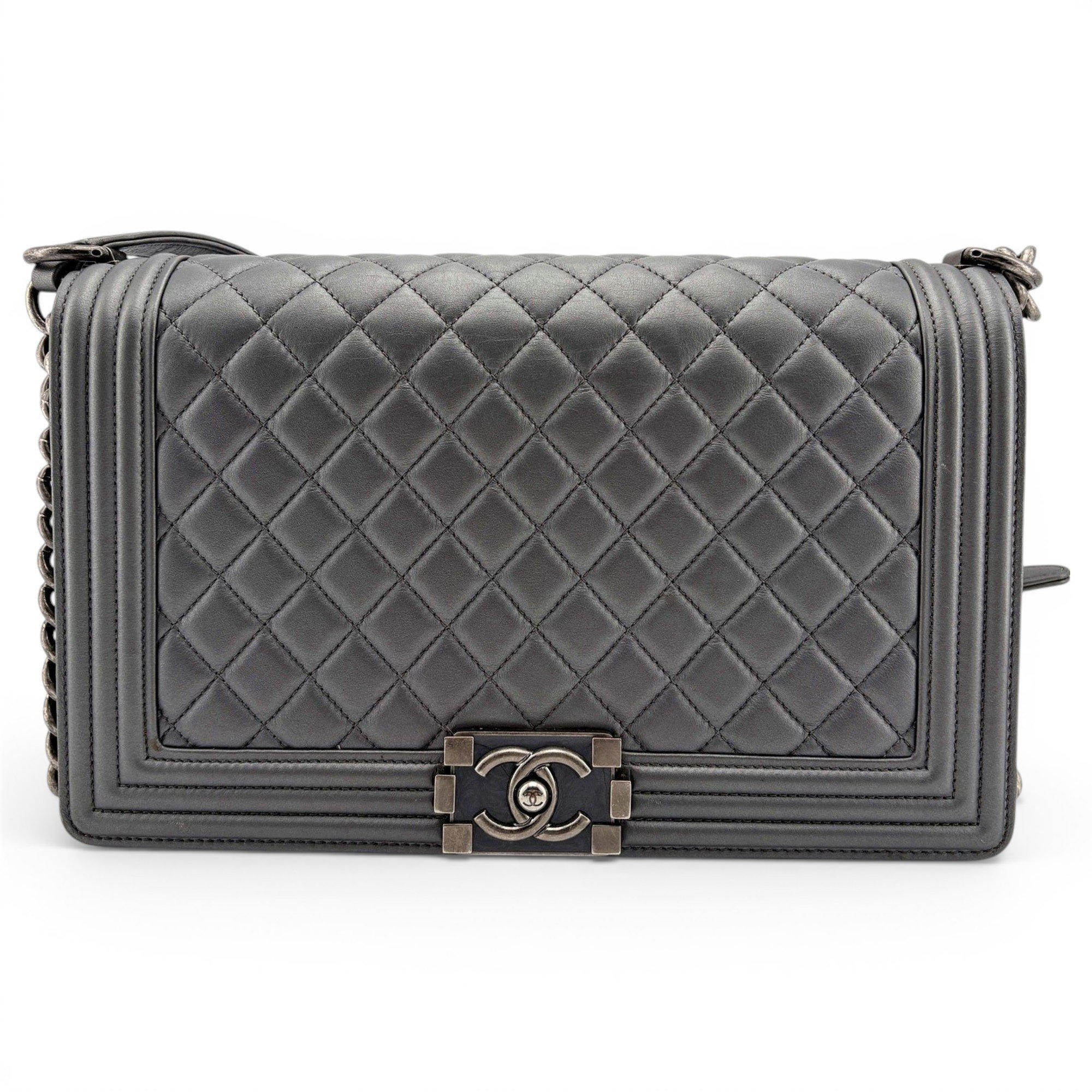 Chanel Boy leather handbag