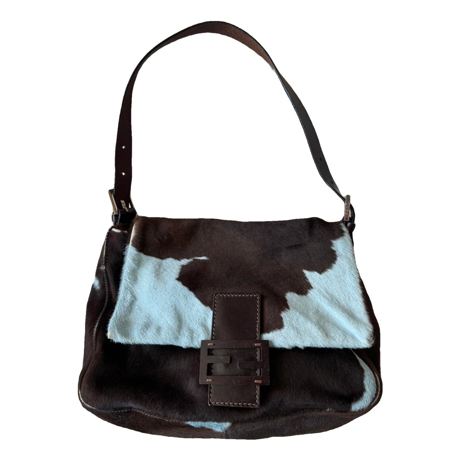 Mamma Baguette pony-style calfskin handbag