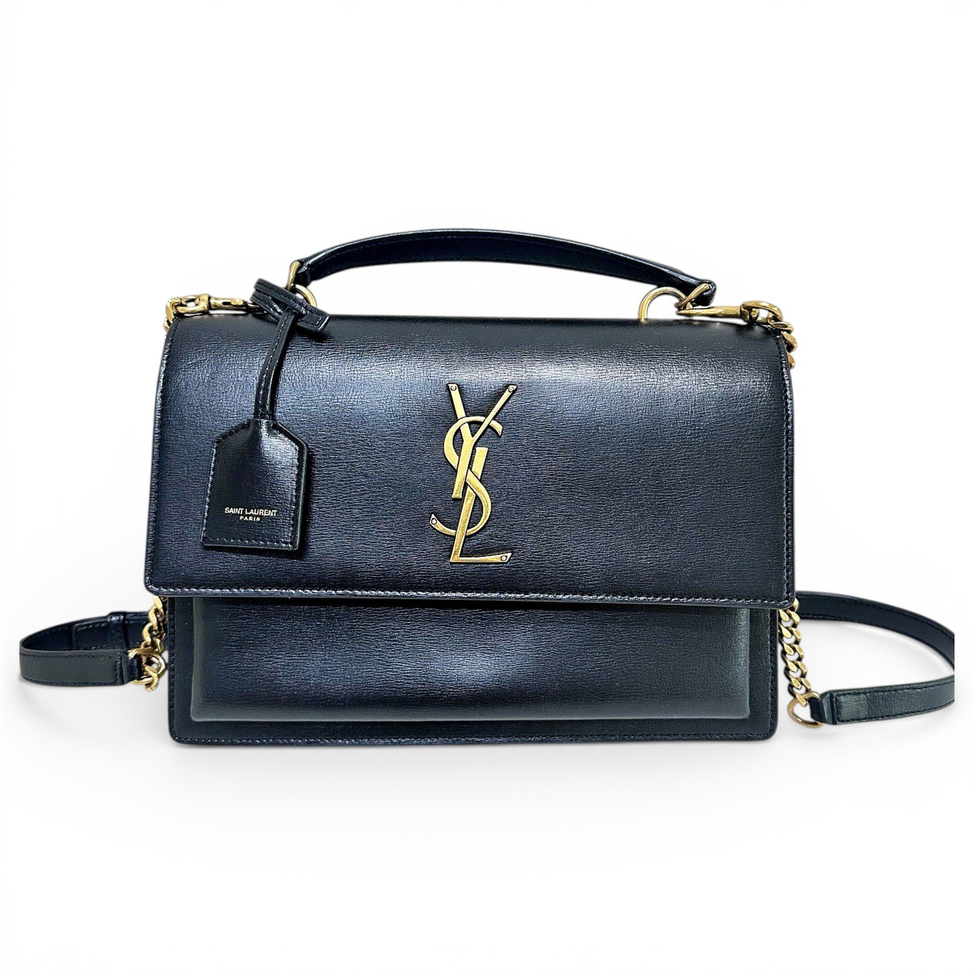 Sunset leather handbag