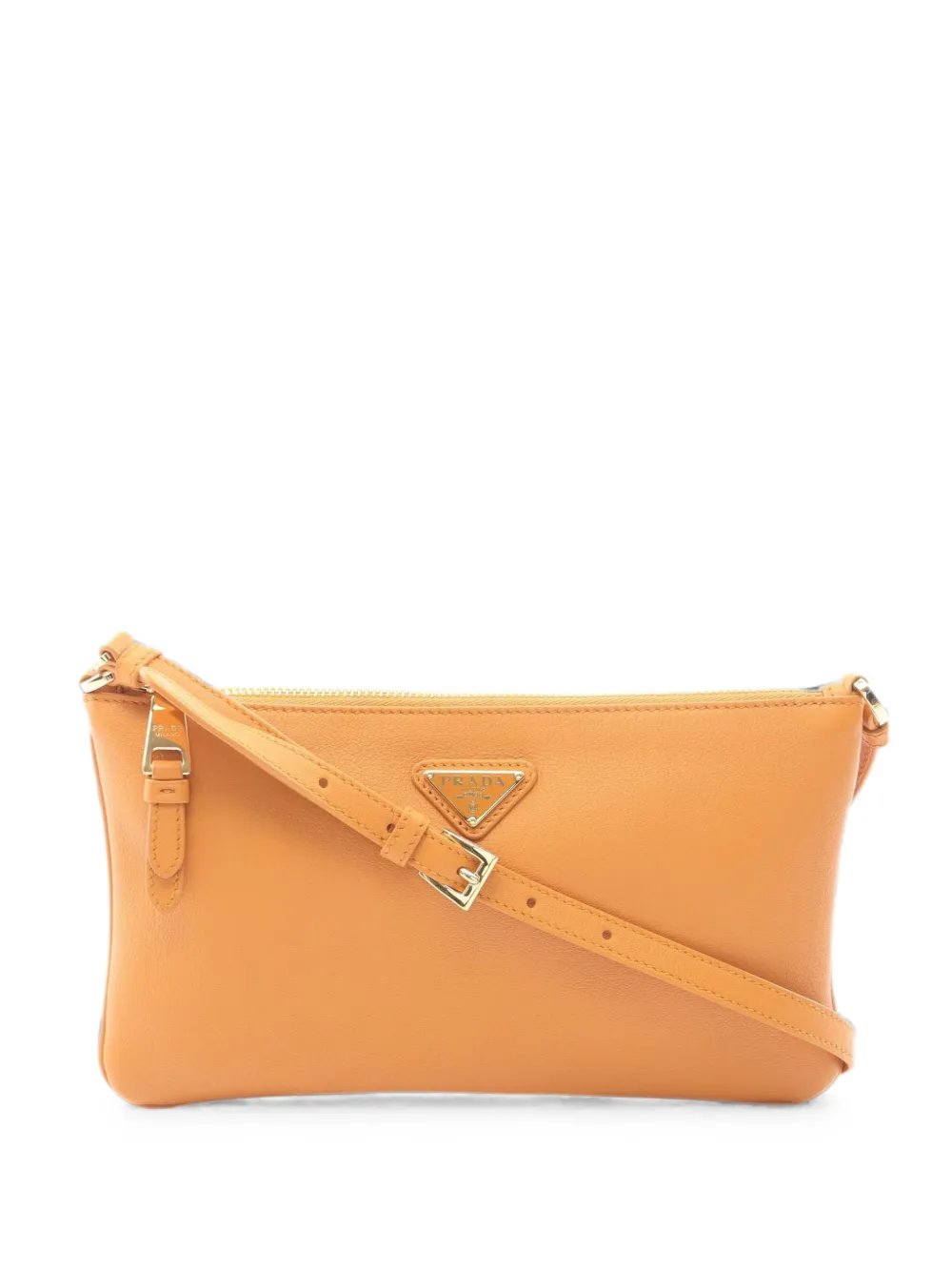 2010s grain leather shoulder bag