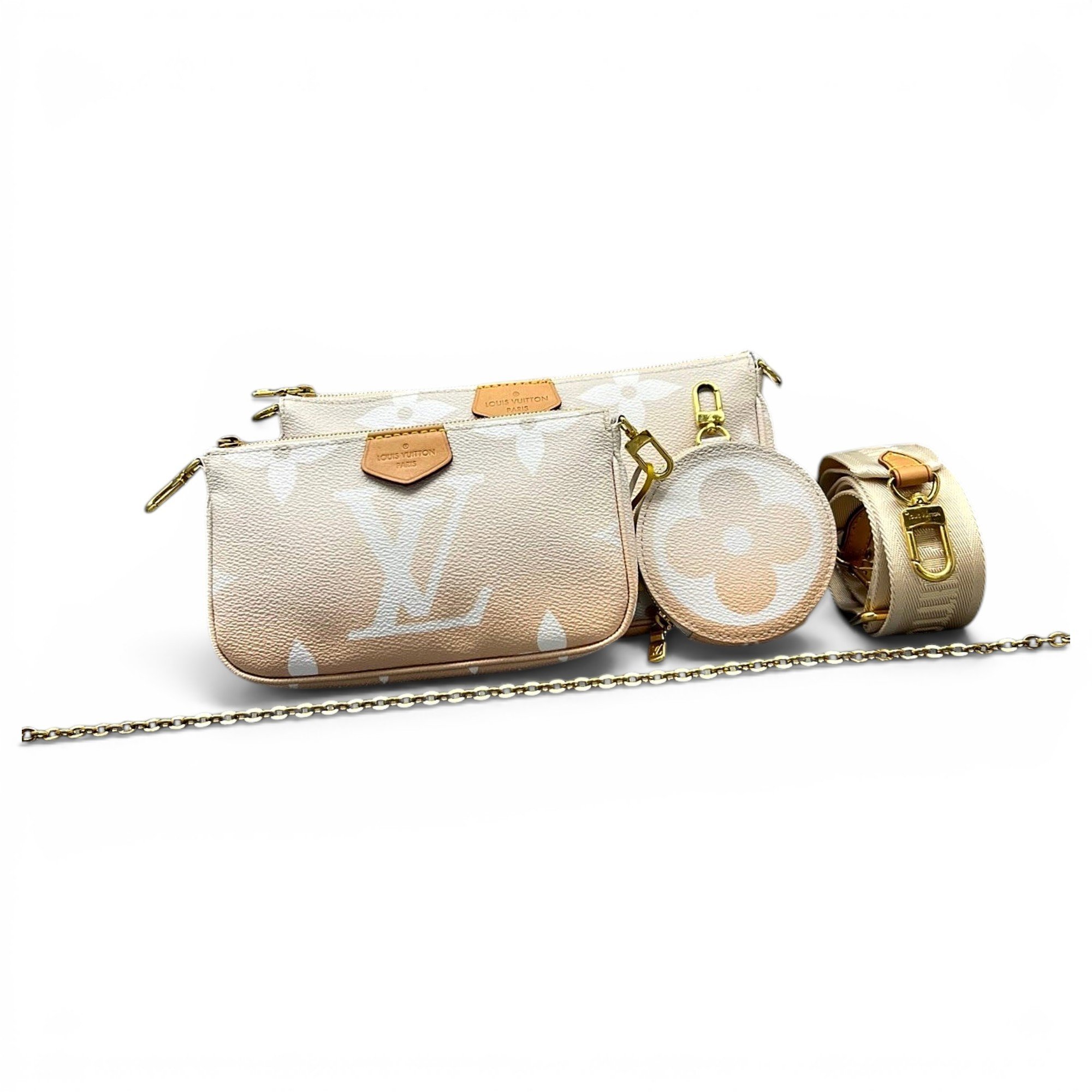 Multi Pochette Accessoires leather handbag