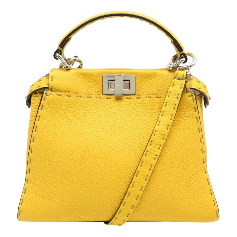 Peekaboo leather crossbody bag