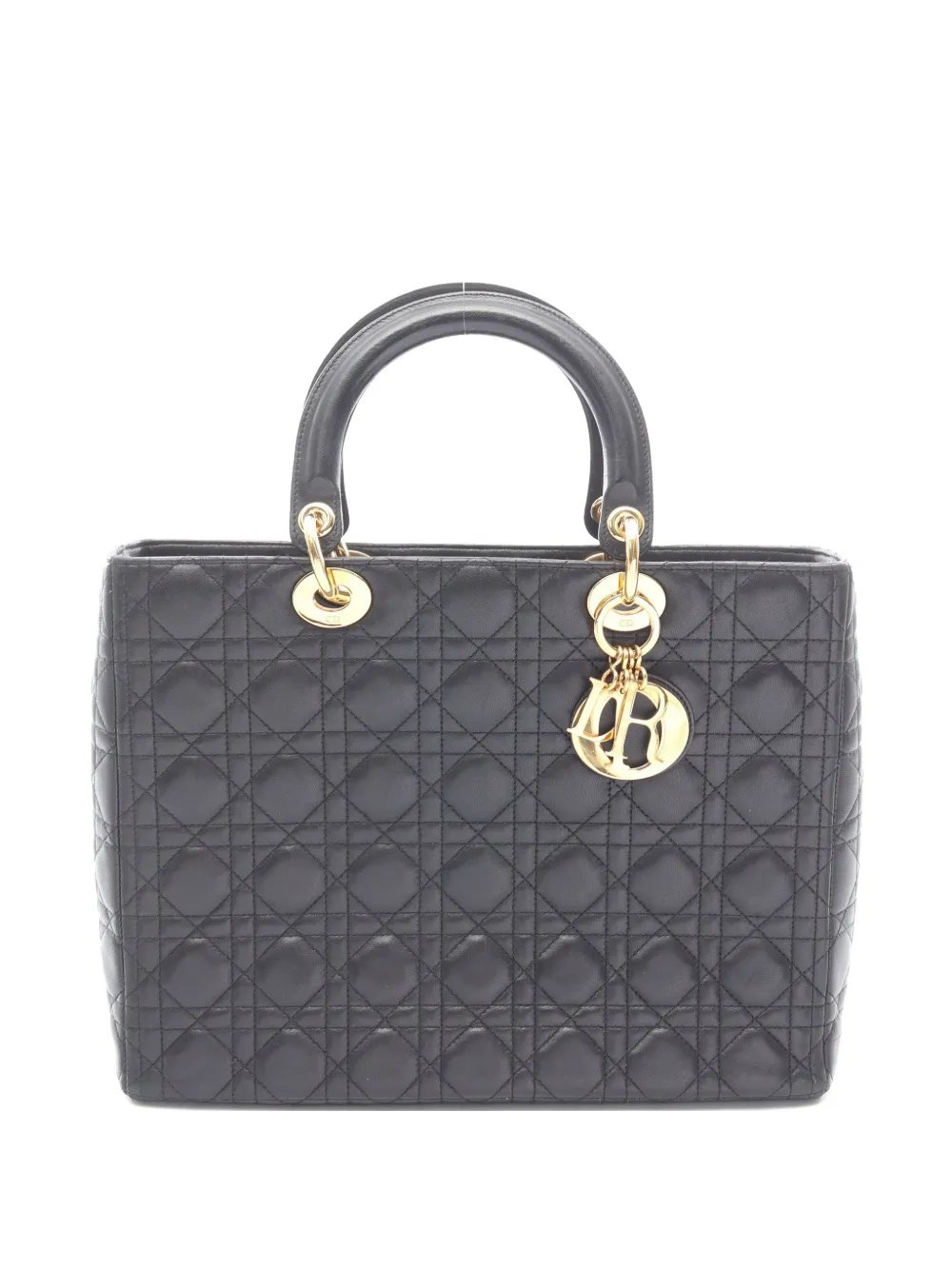 Lady Dior Cannage tote bag
