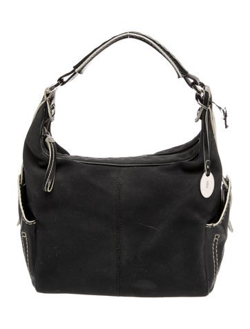 Tod's Canvas Shoulder Bag