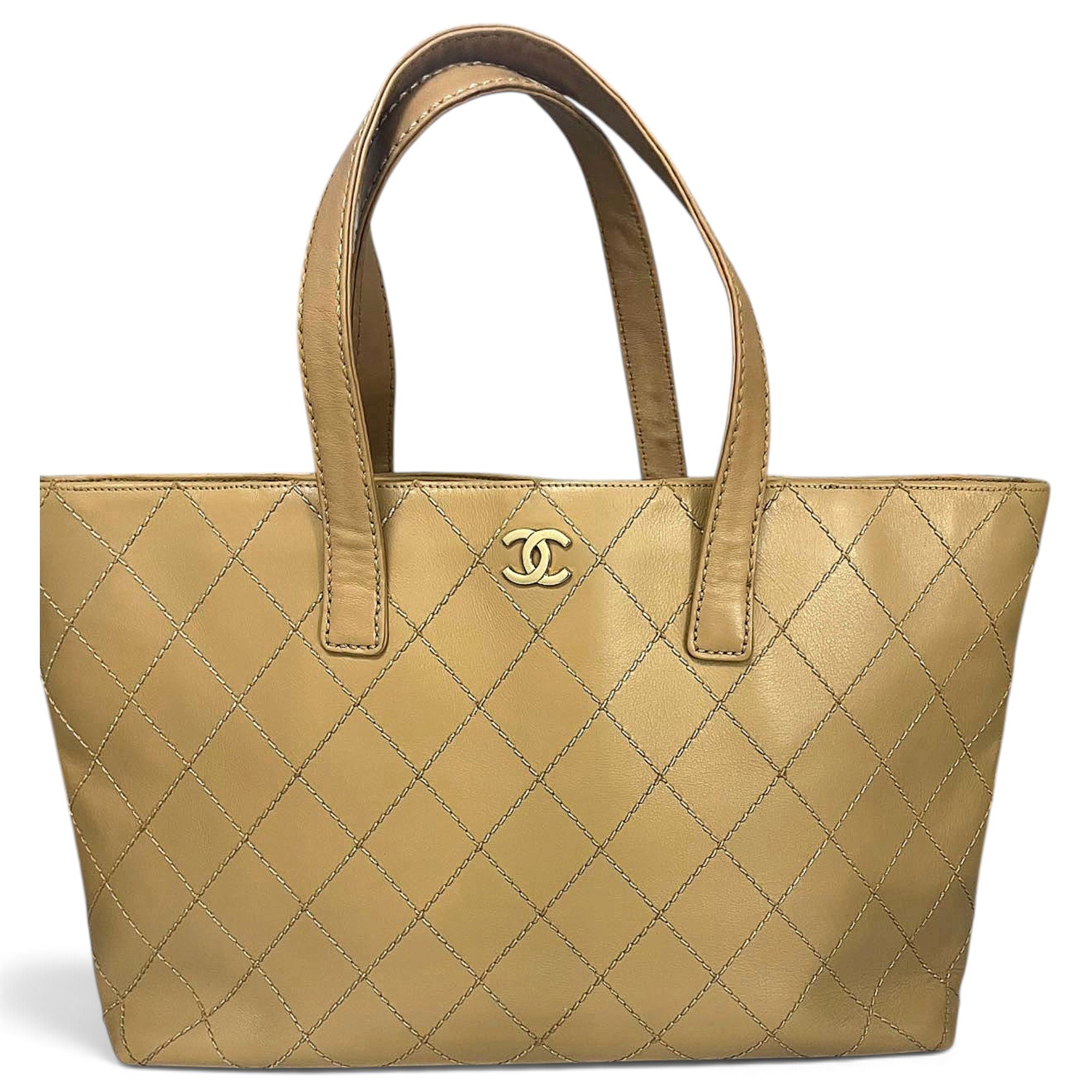 Leather tote