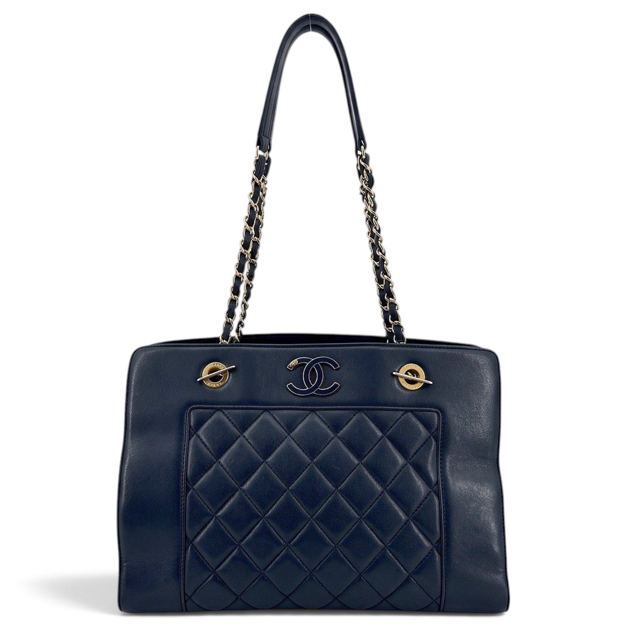 Mademoiselle leather handbag
