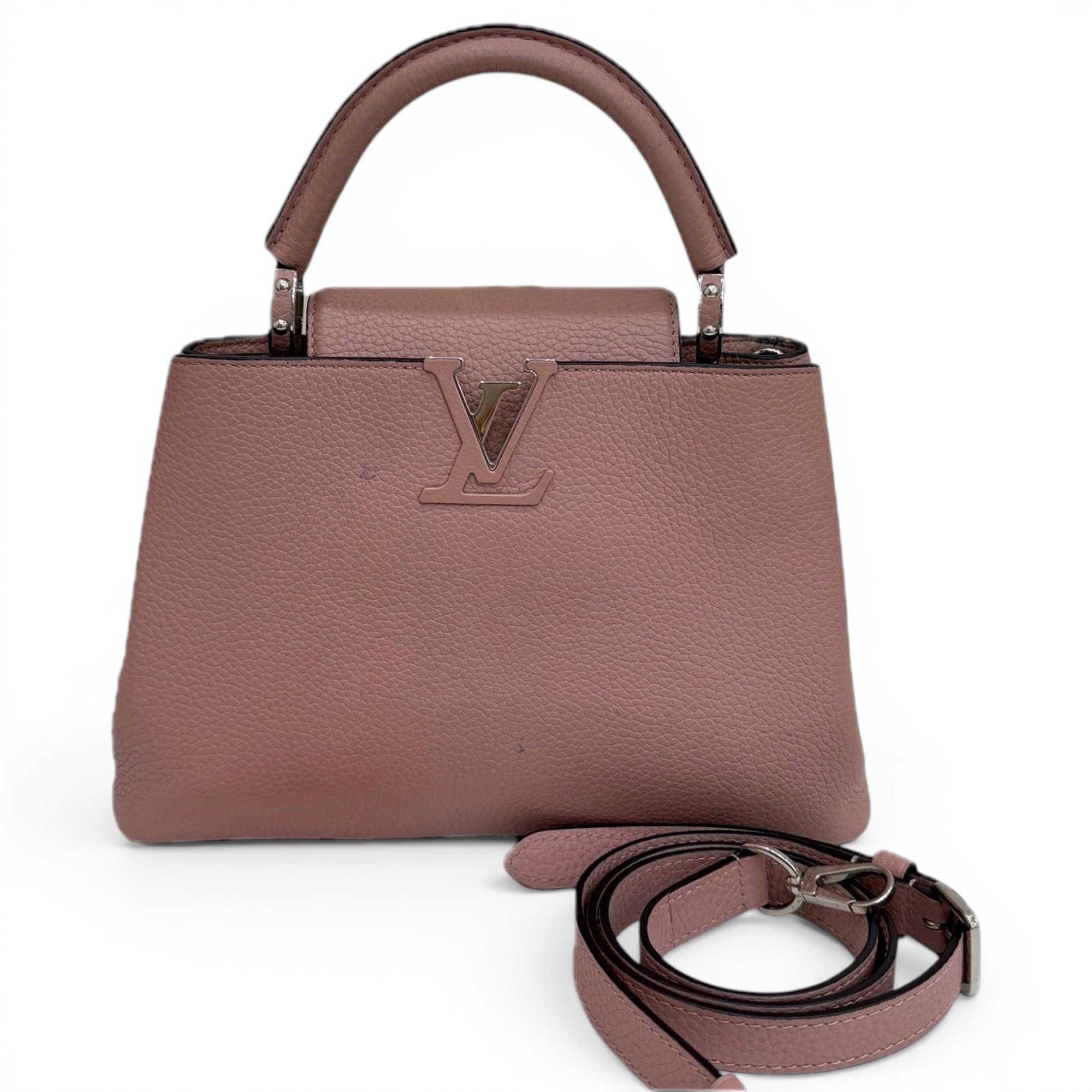 Capucines leather handbag