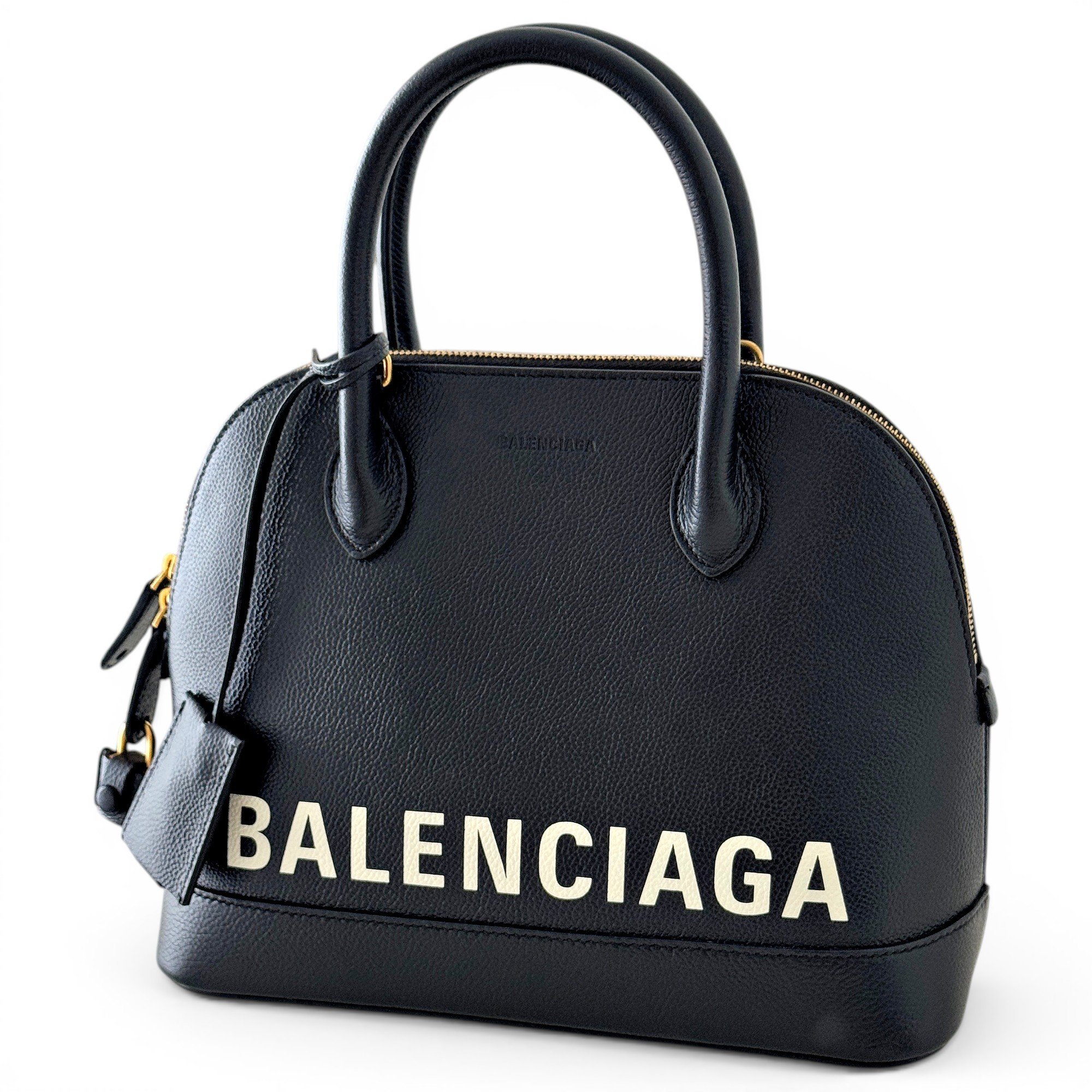 Ville Top Handle leather handbag