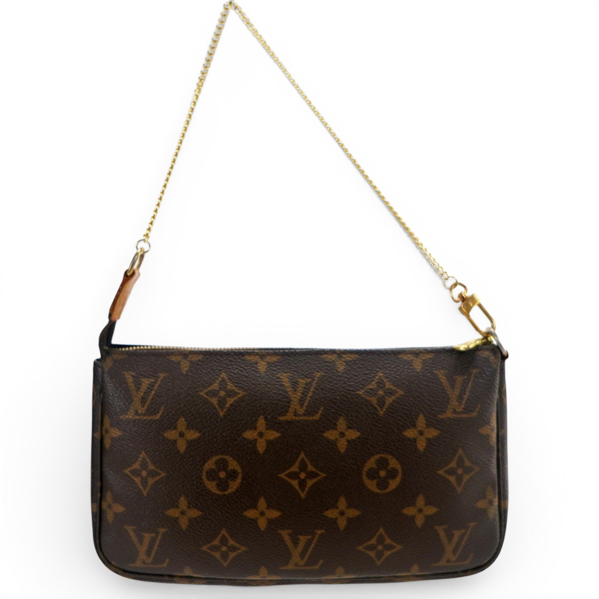 Pochette Accessoire leather handbag