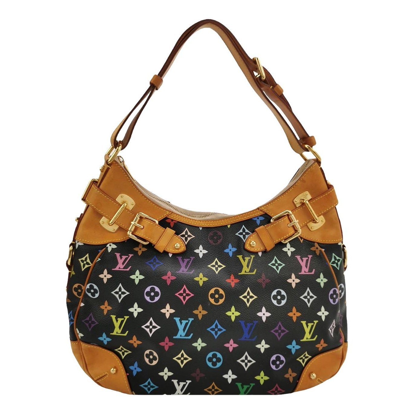 Greta leather handbag