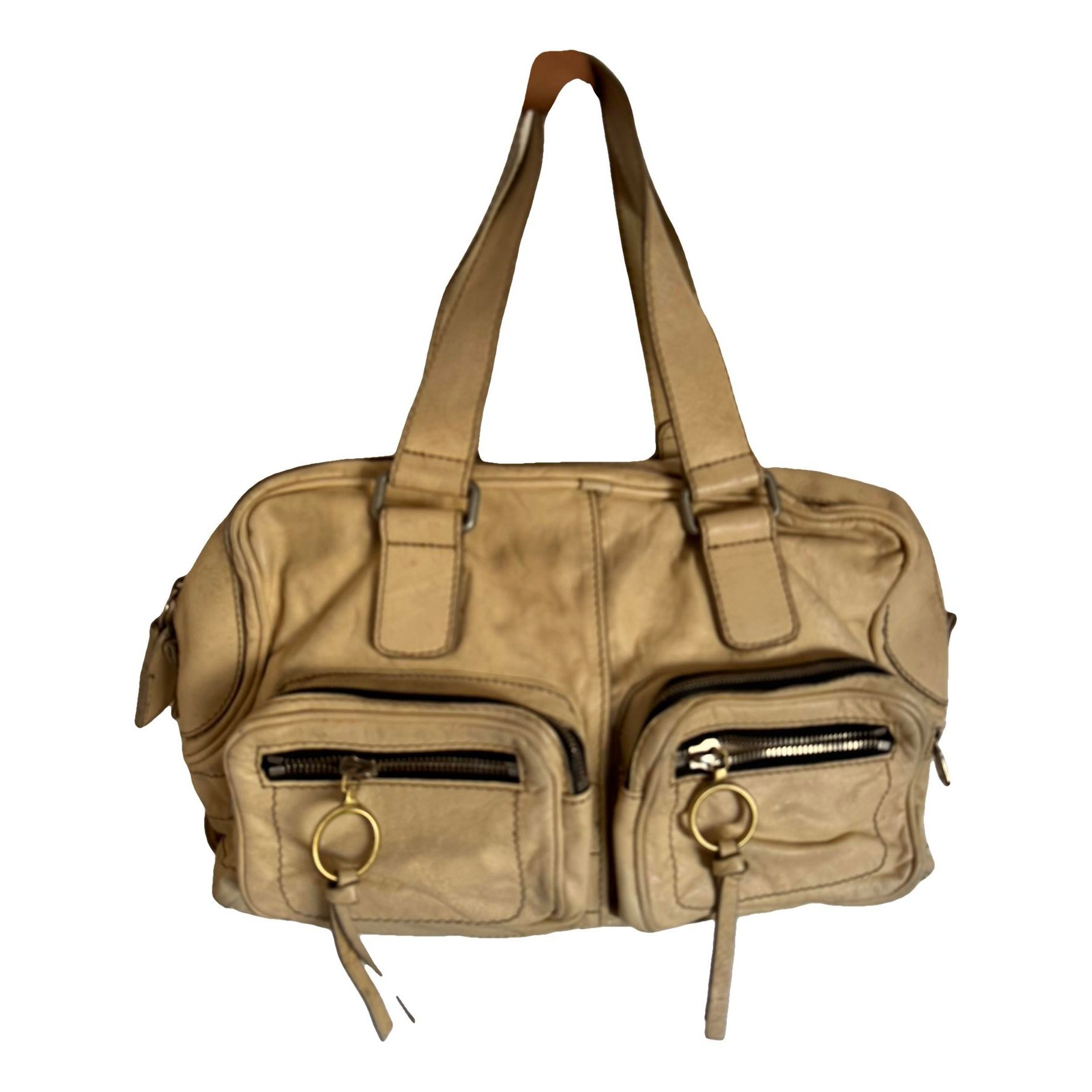 Leather handbag