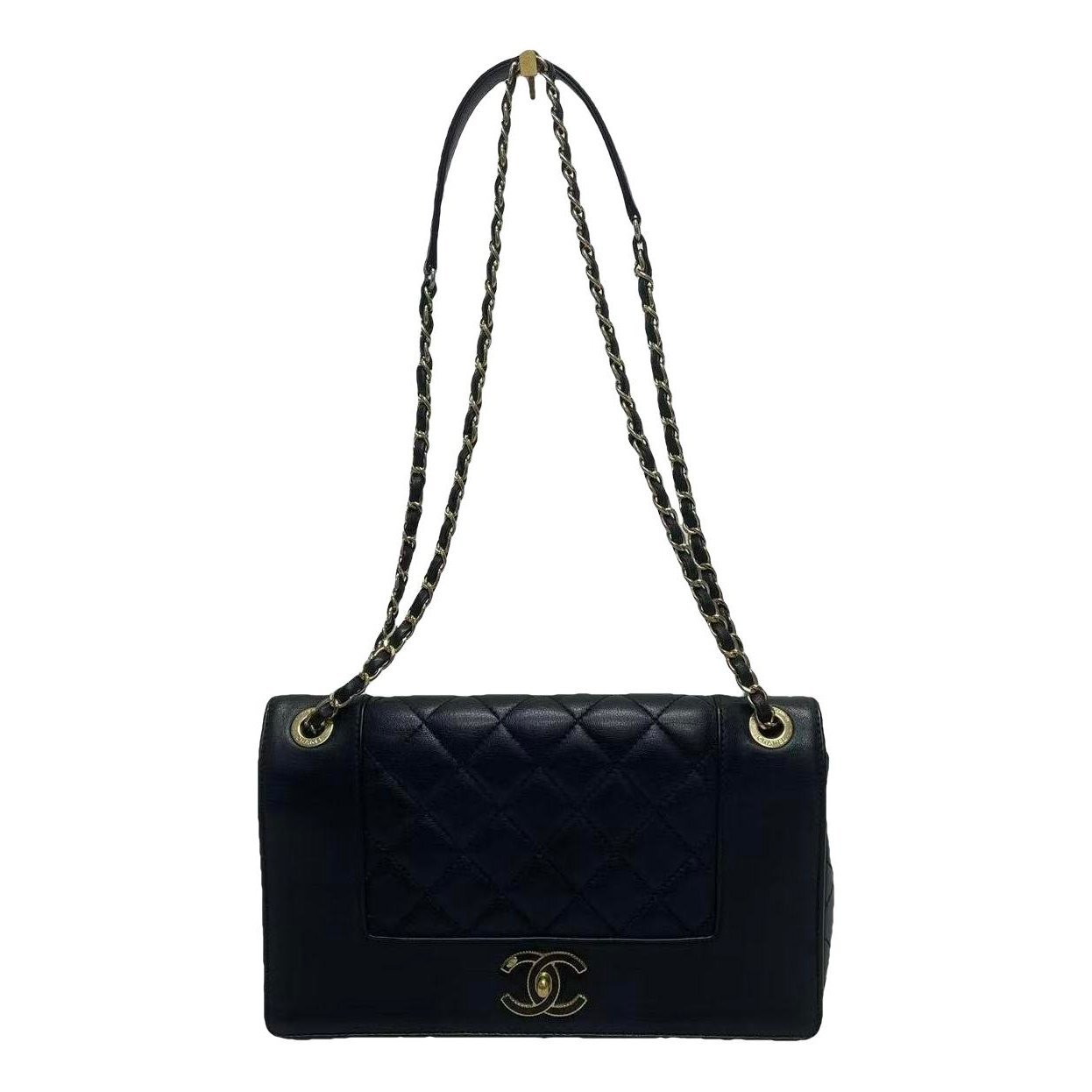 2.55 Phone leather handbag