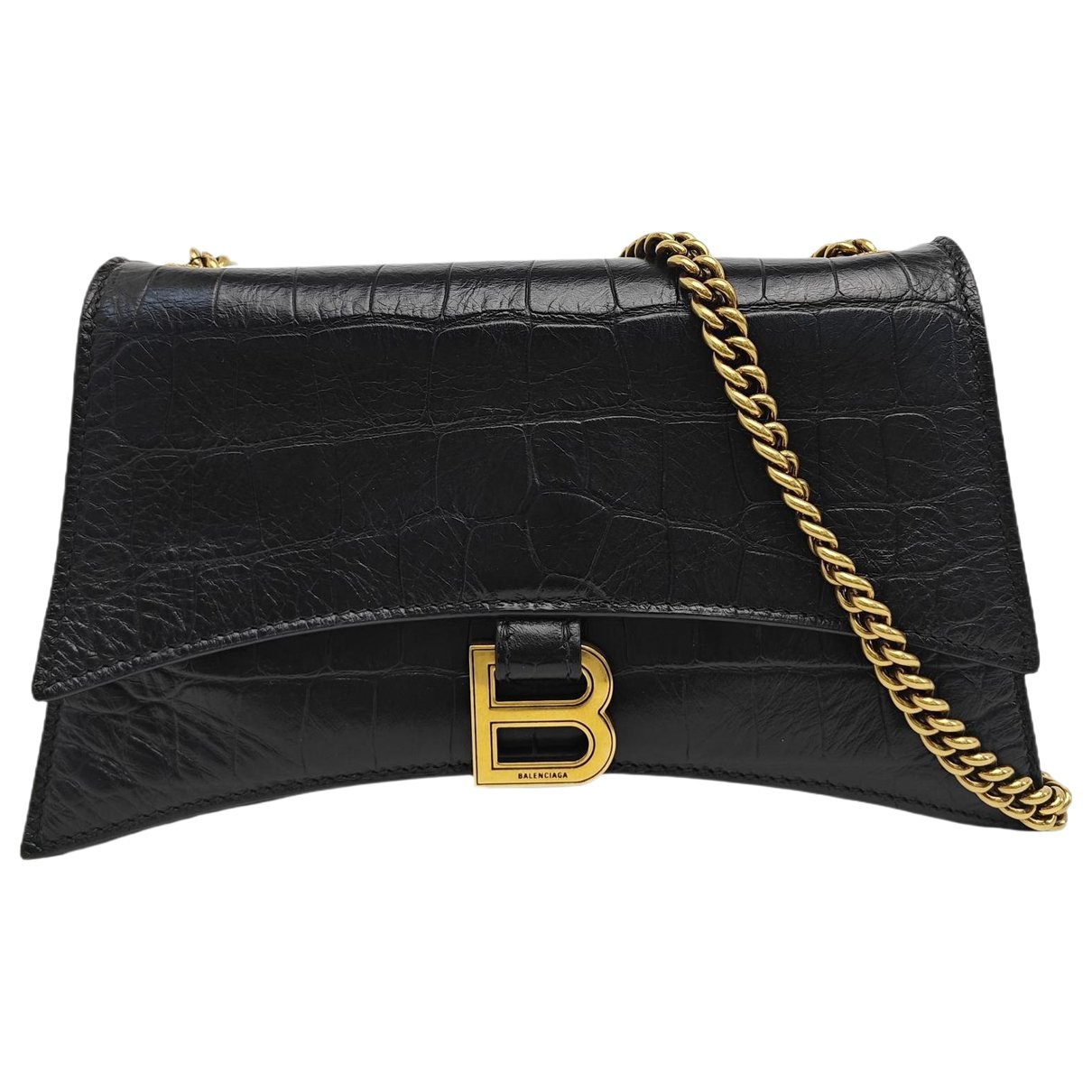 Crush leather mini bag