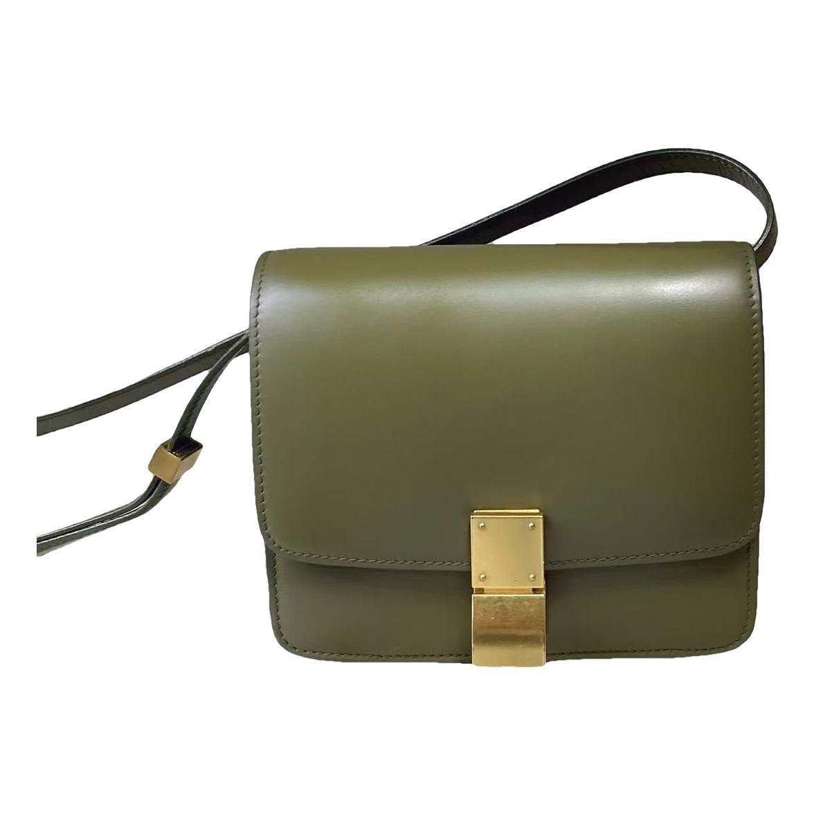 Classic leather handbag