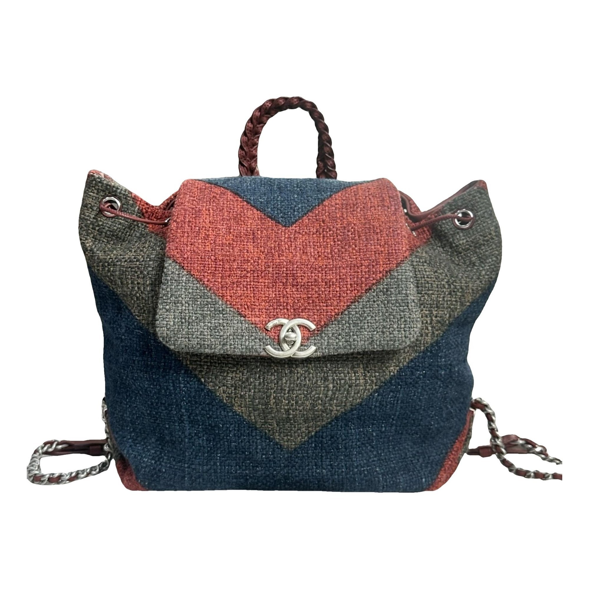 Tweed handbag