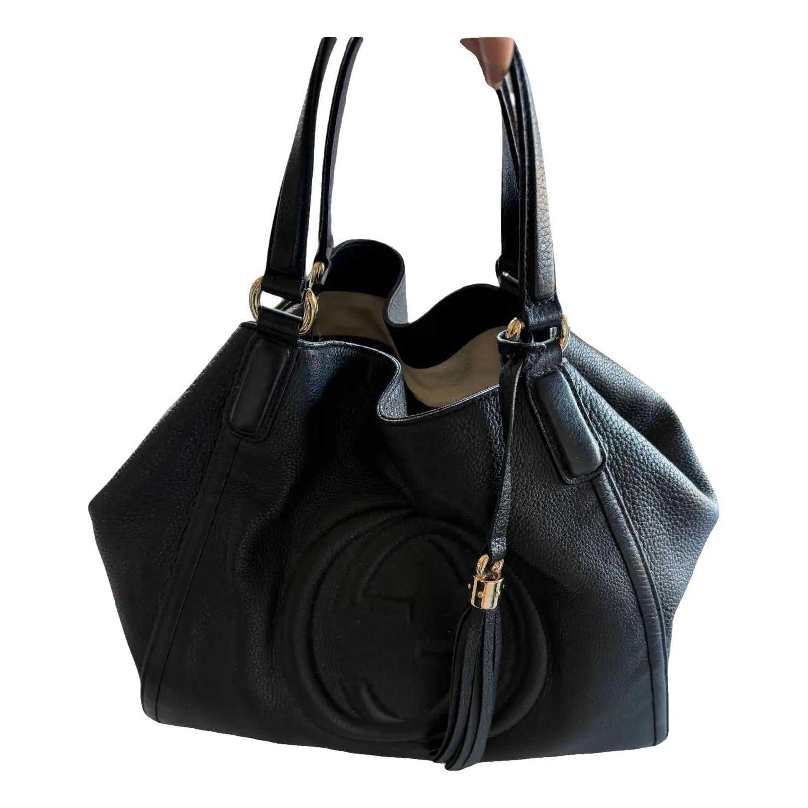 Leather handbag