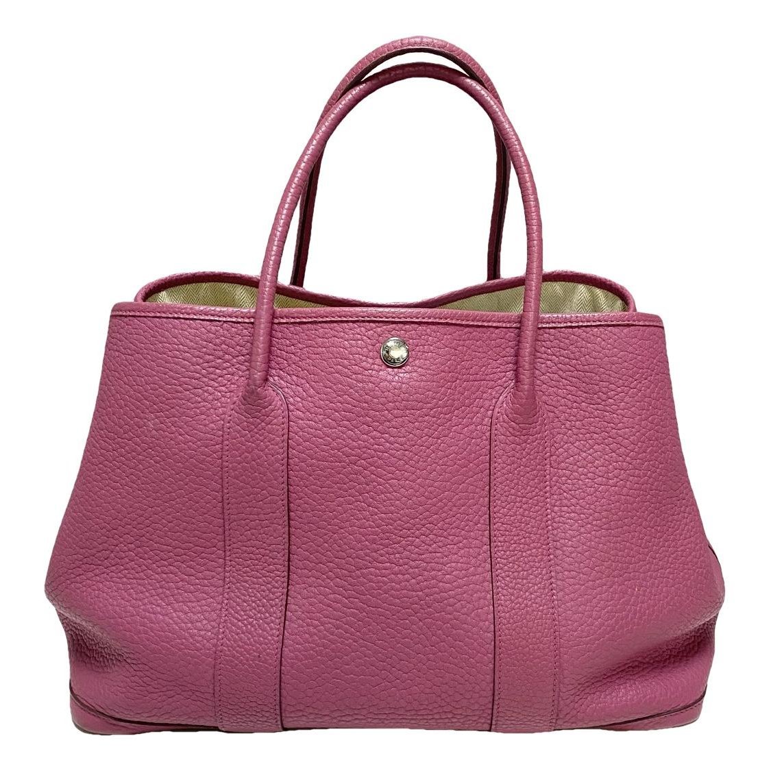 Garden Party leather handbag