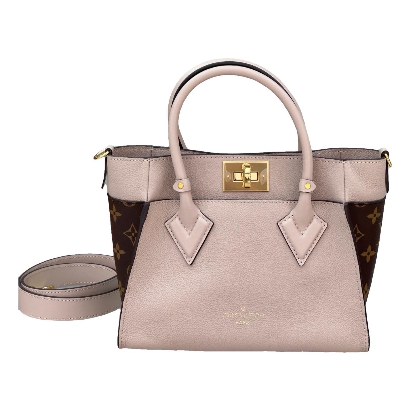 On My Side leather handbag