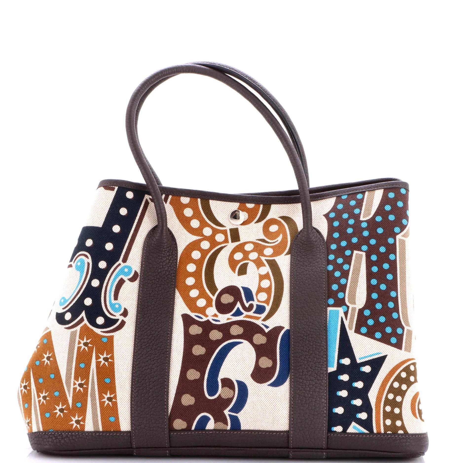 Leather tote