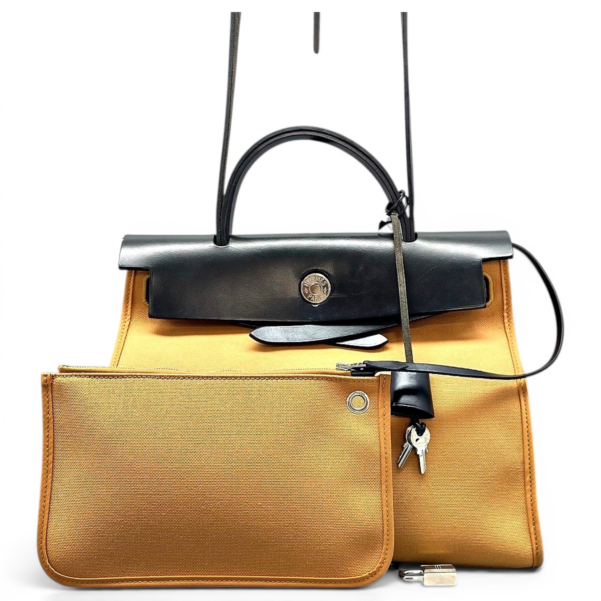 Herbag leather handbag