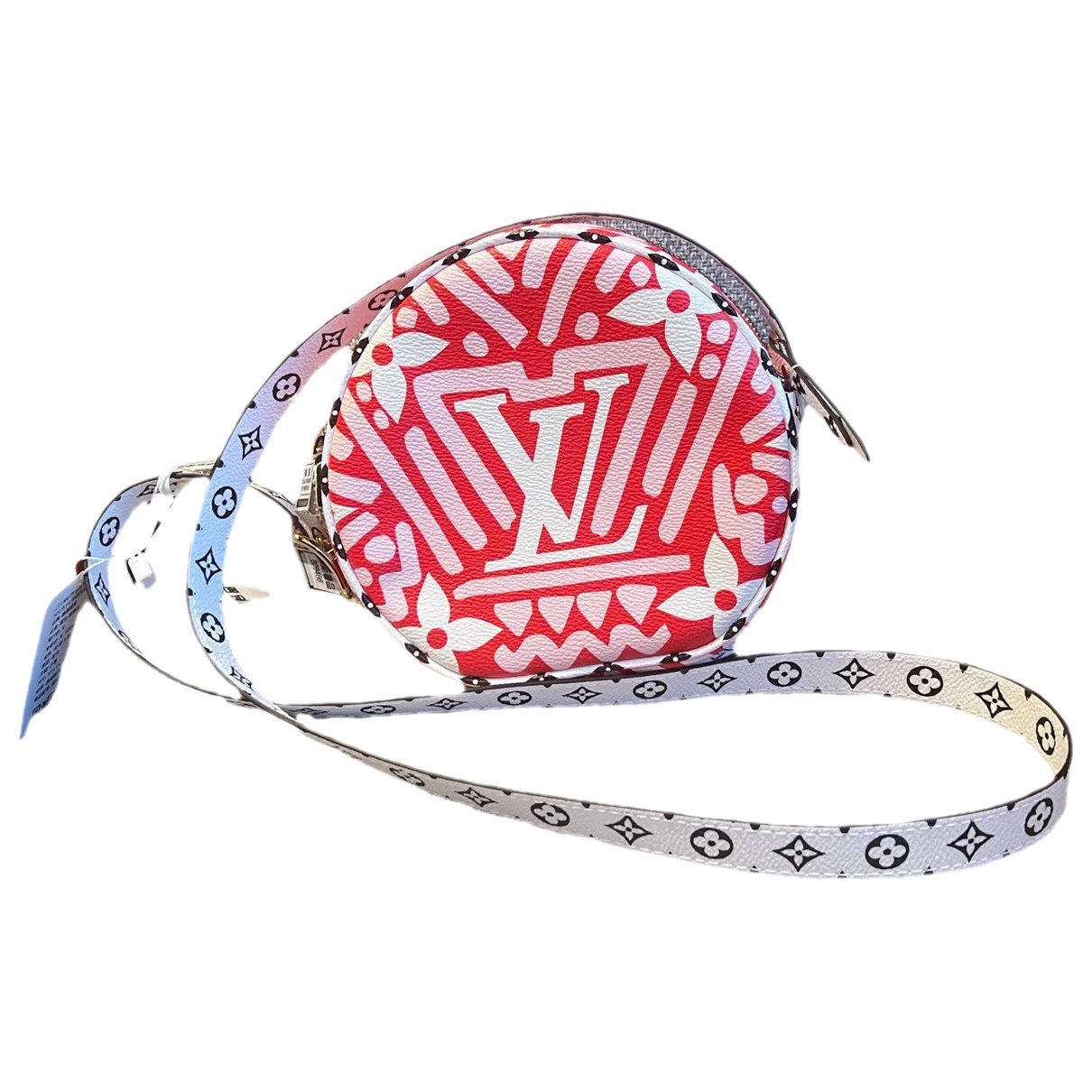 Micro boite chapeau vinyl handbag