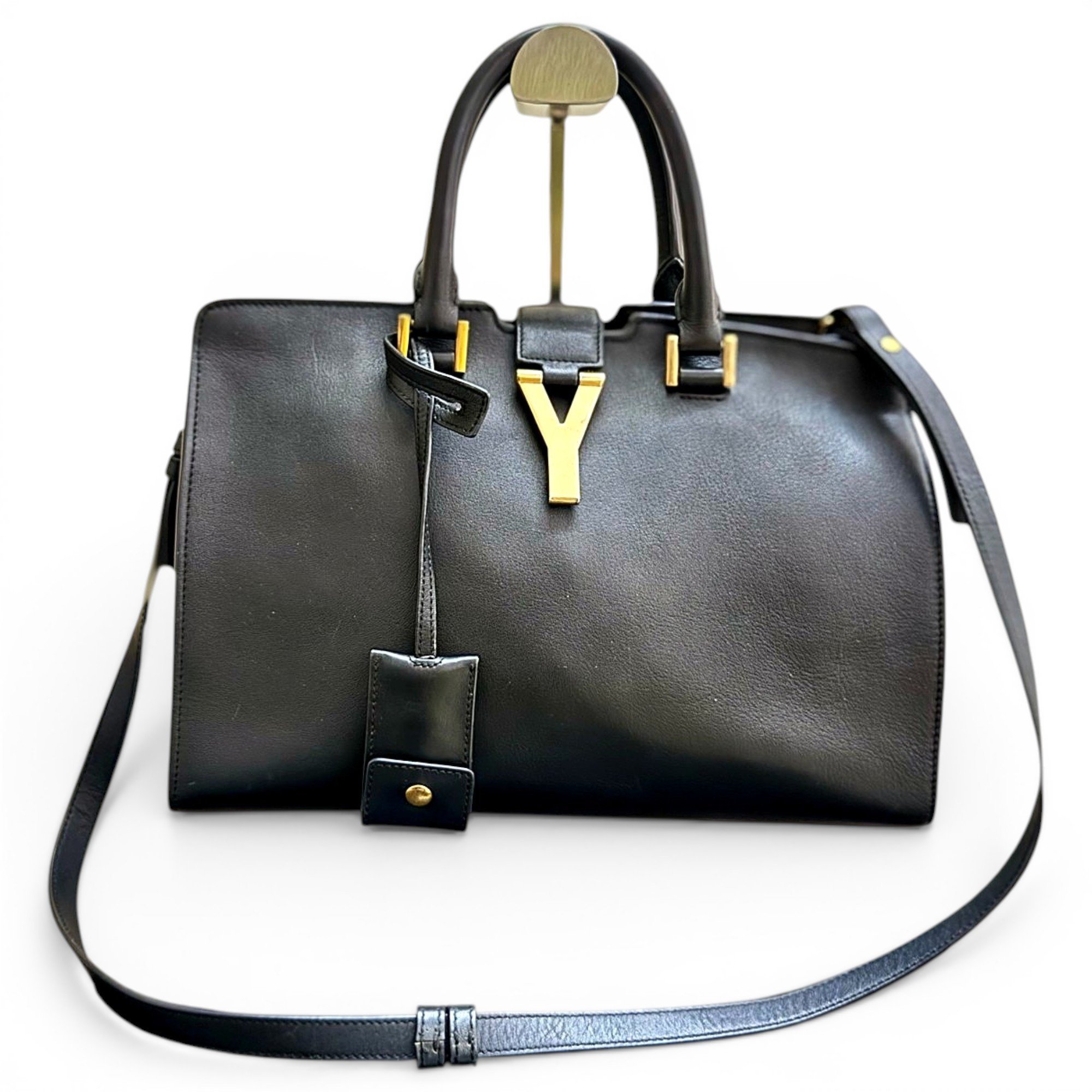Monogram Cabas leather satchel