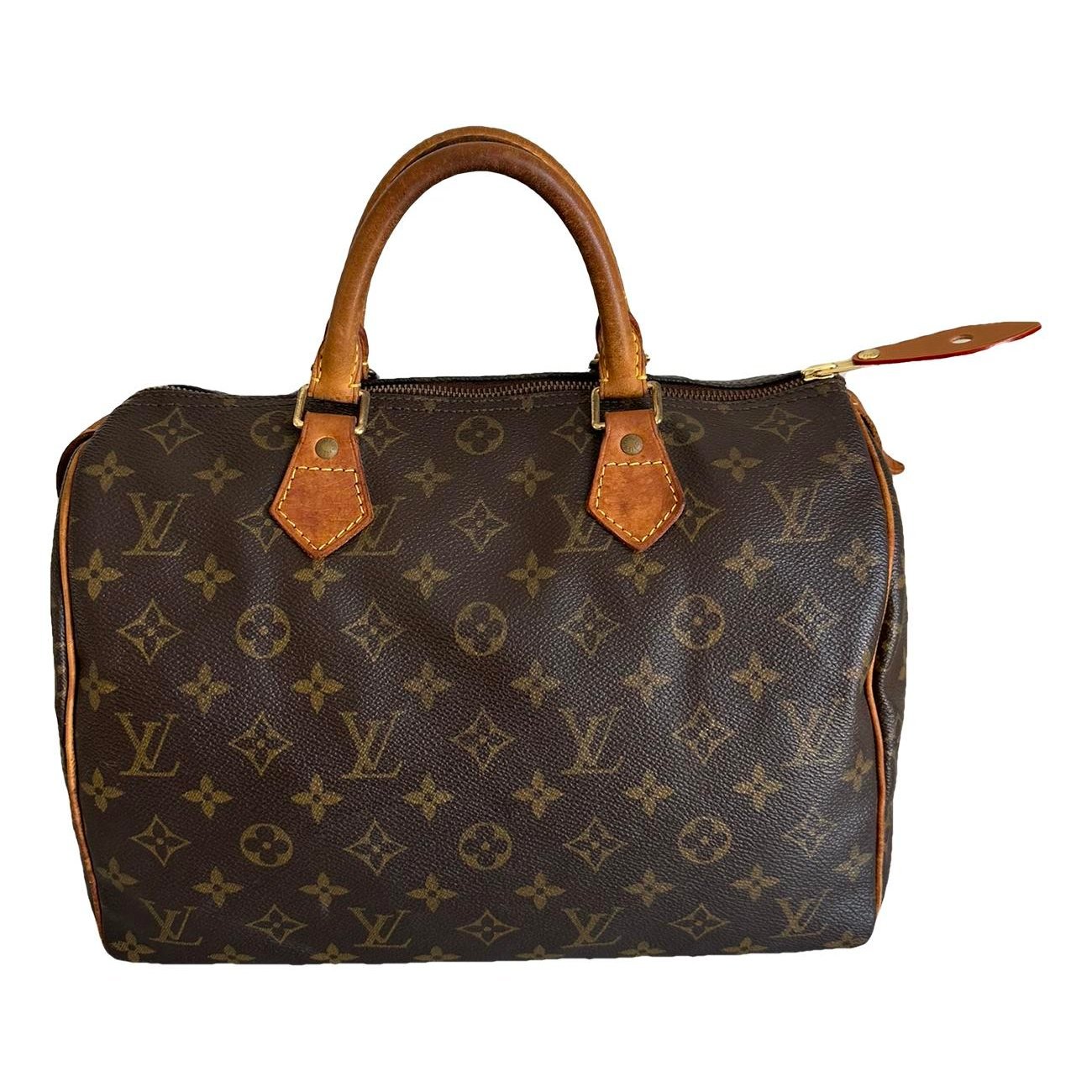 Speedy leather handbag