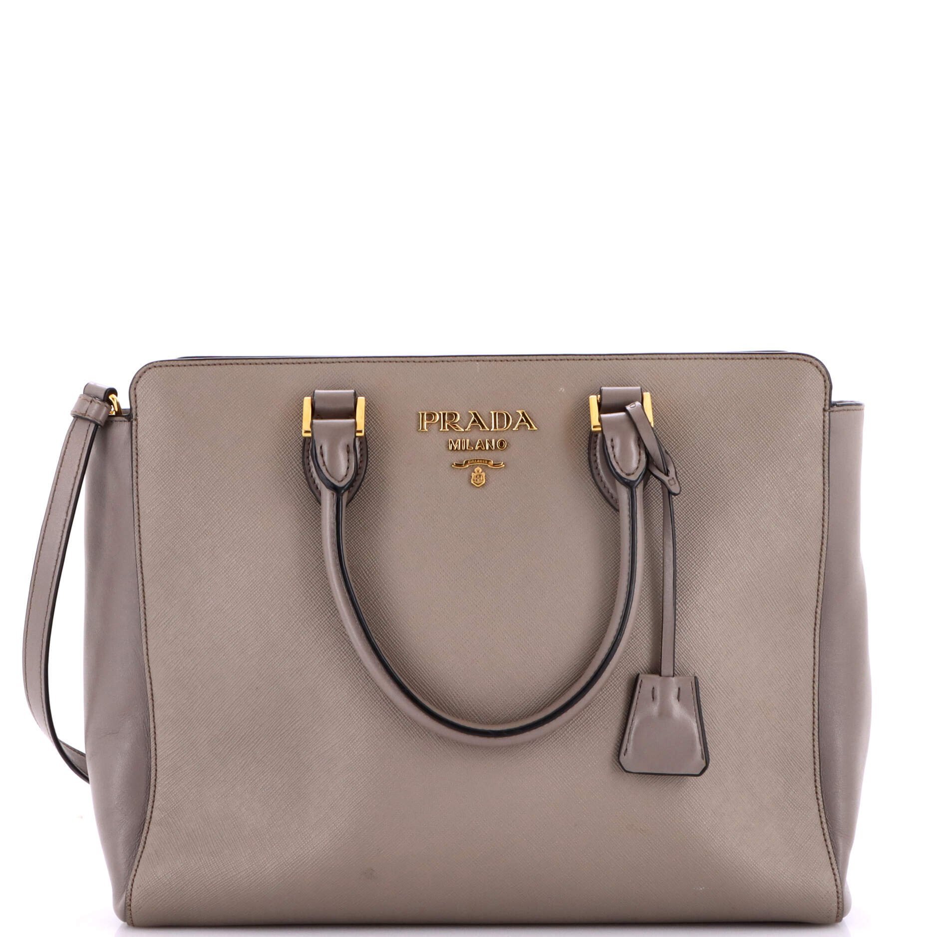 Leather tote
