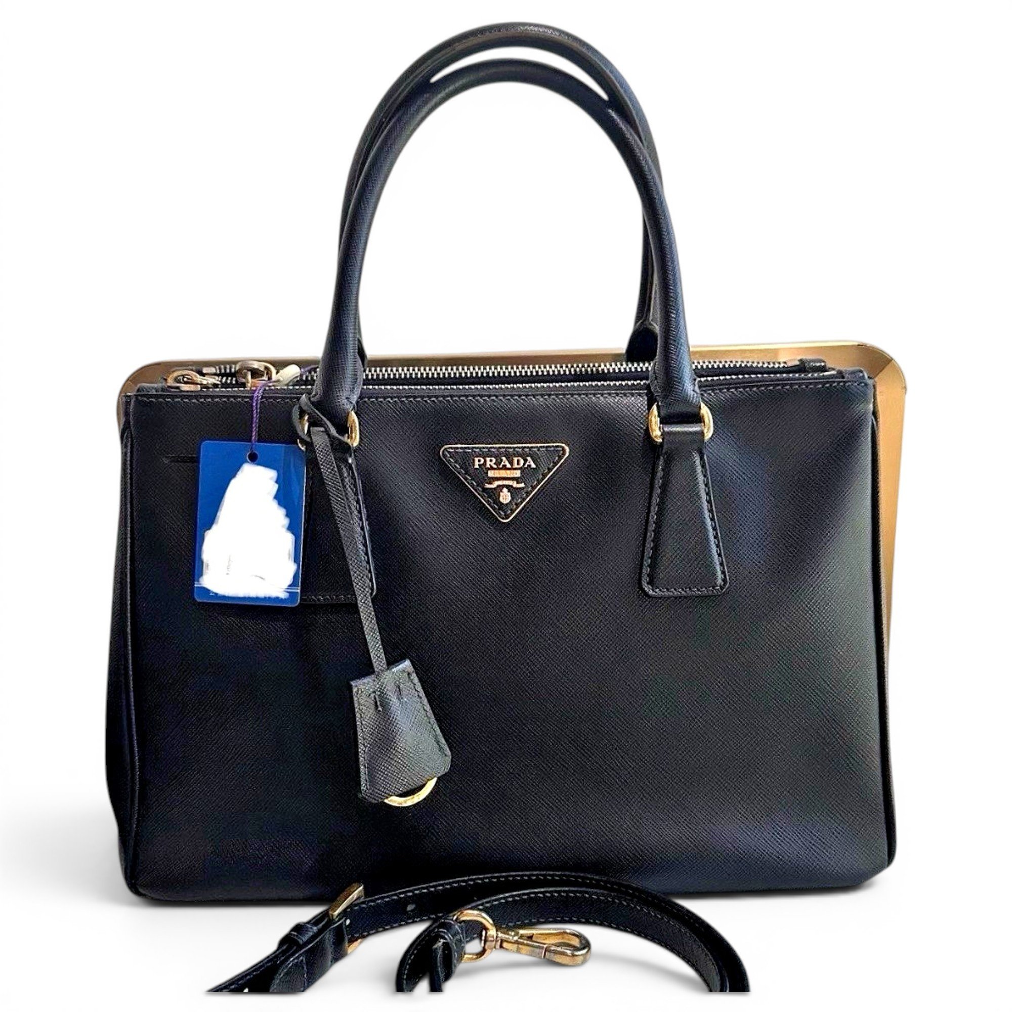 Galleria leather handbag