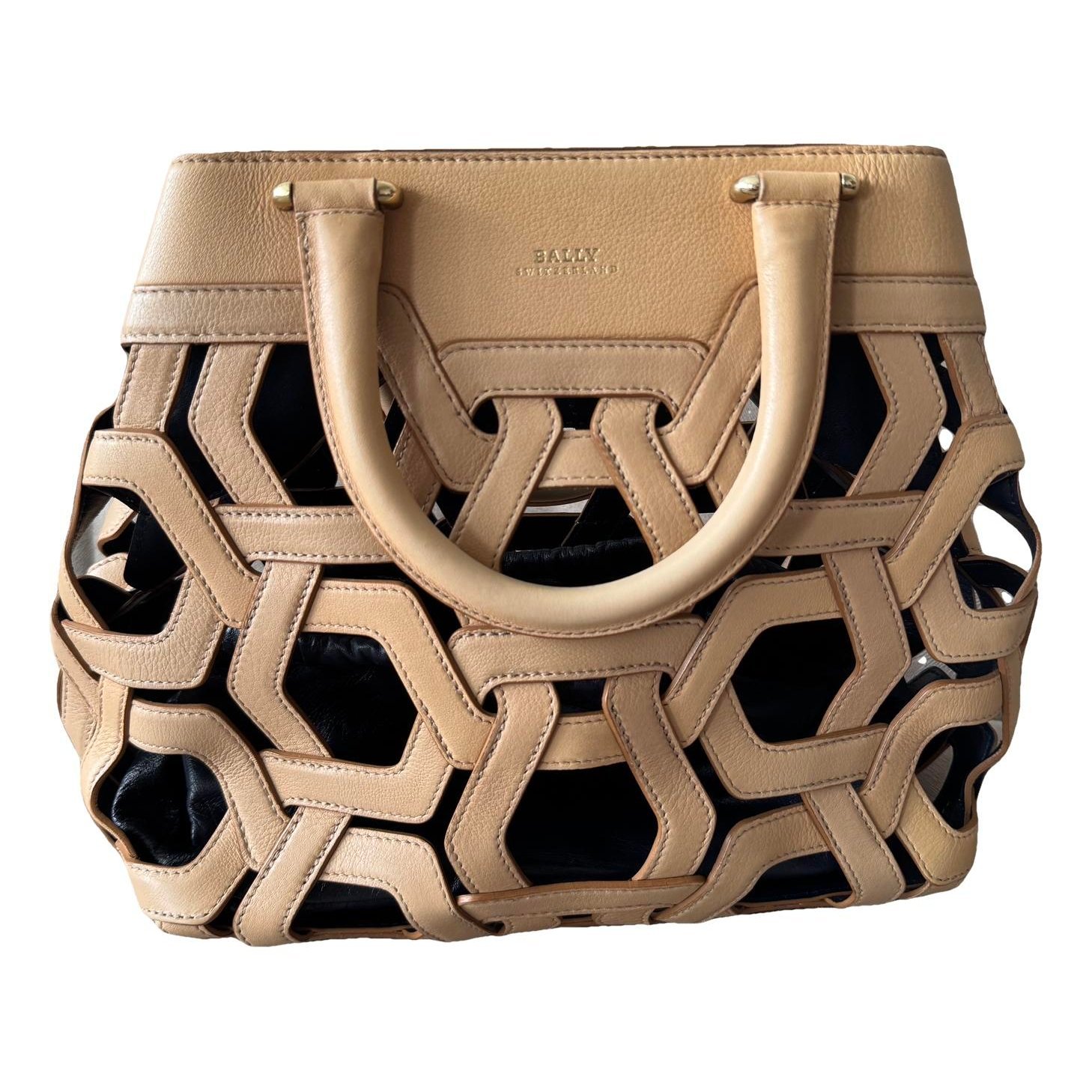 Leather handbag