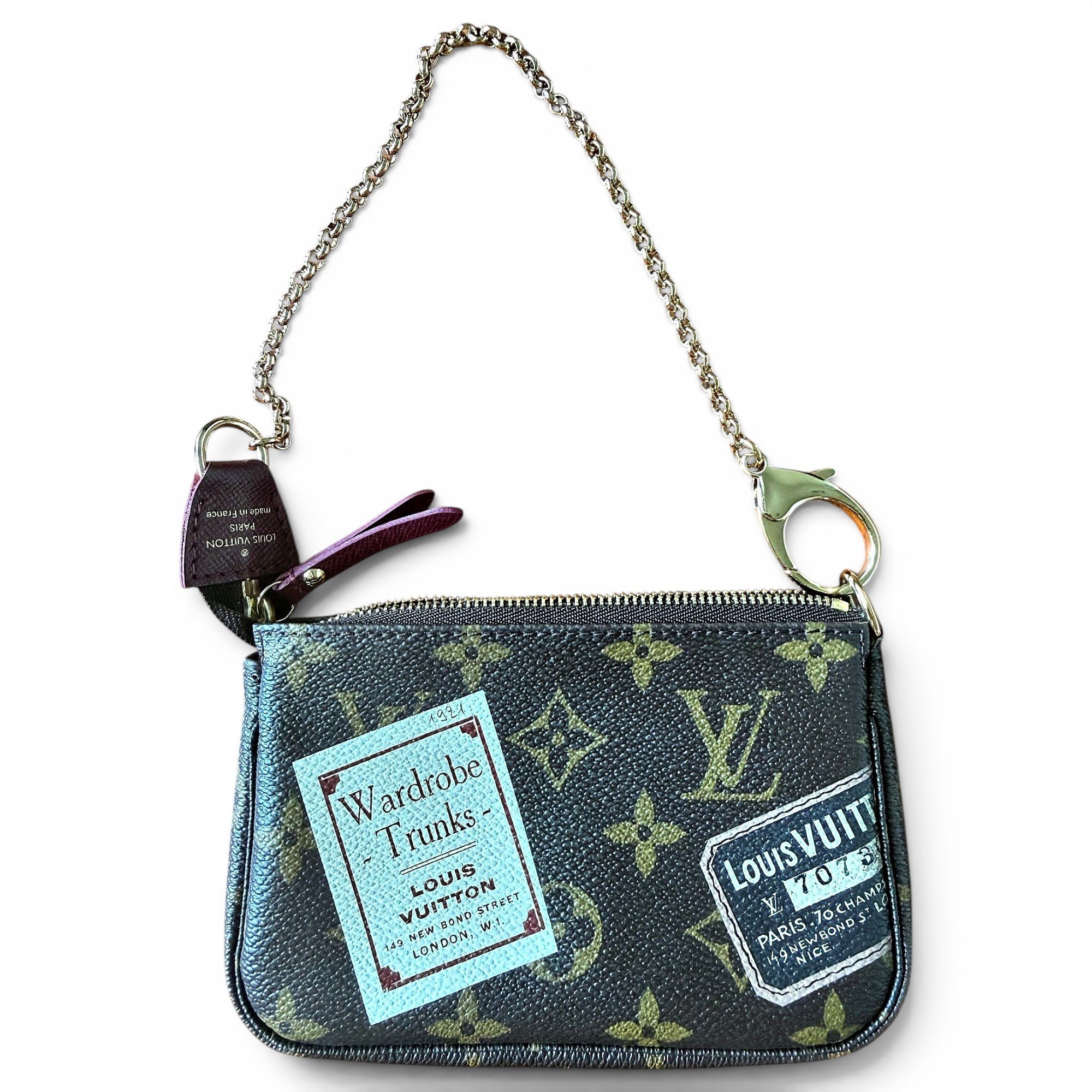 Pochette Accessoire leather mini bag