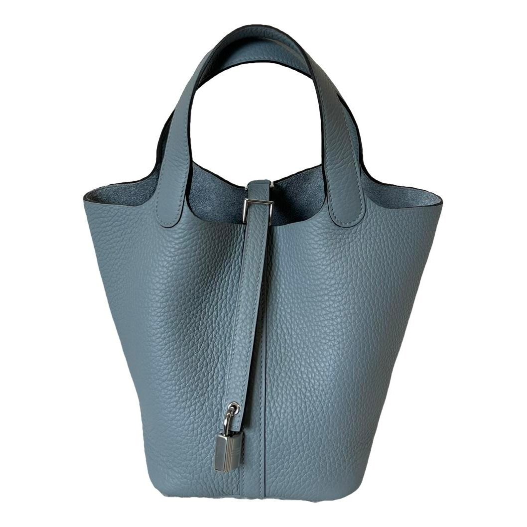 Hermes Picotin leather tote