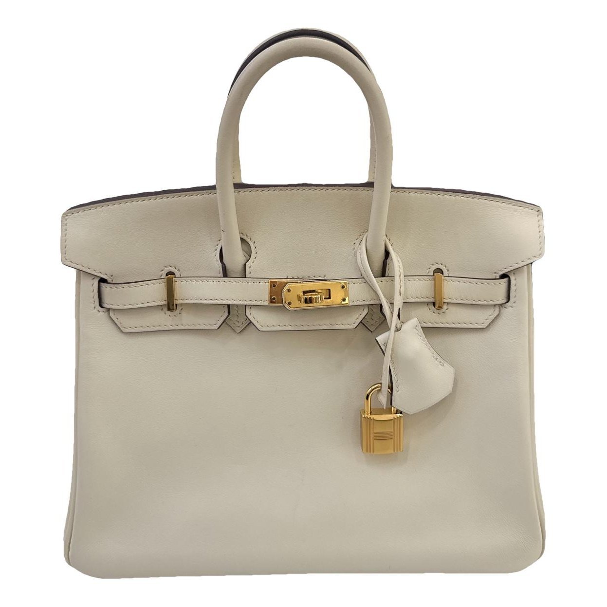 Hermes Birkin 25 leather handbag