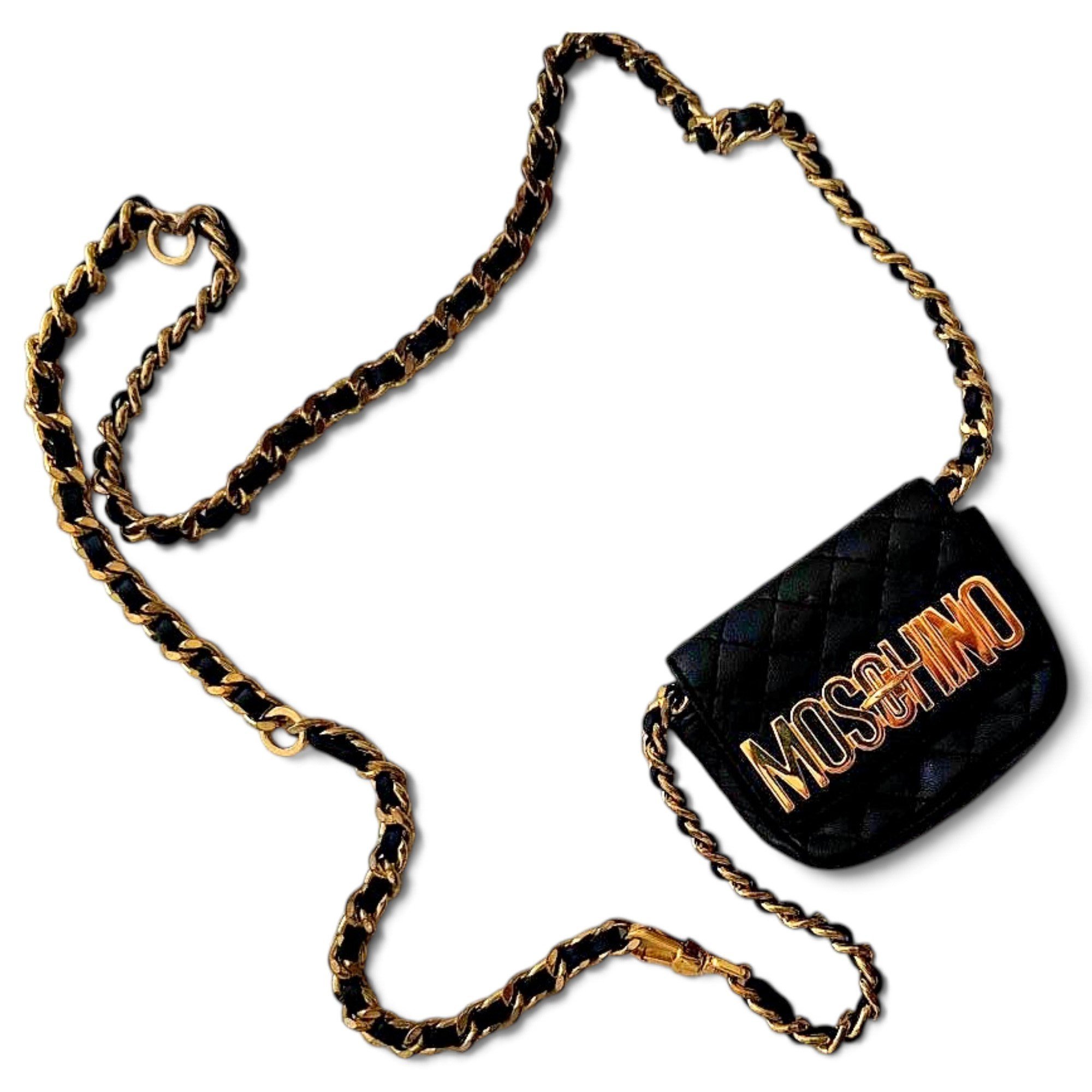 Leather mini bag