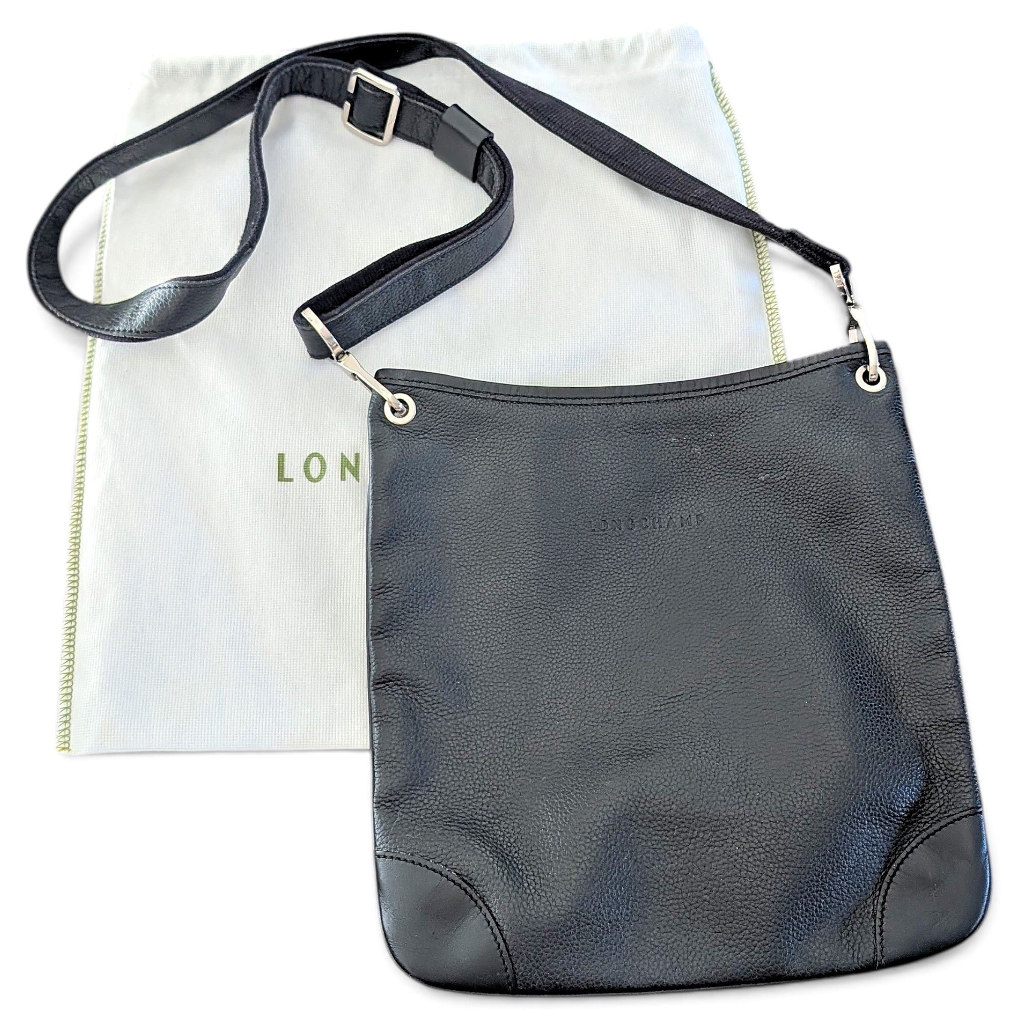 Leather crossbody bag