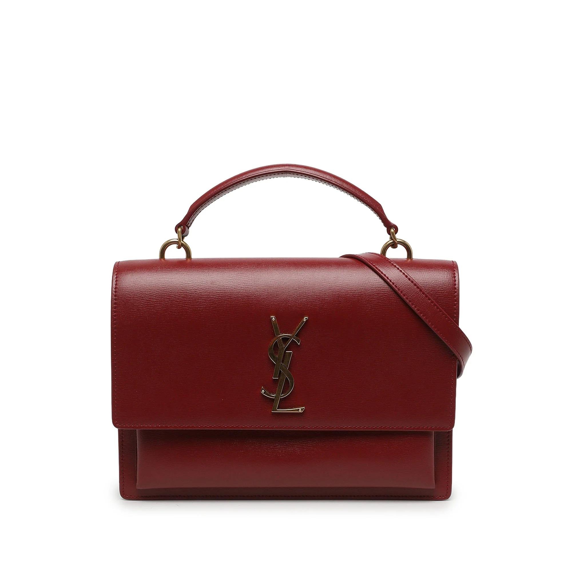 Sunset leather handbag