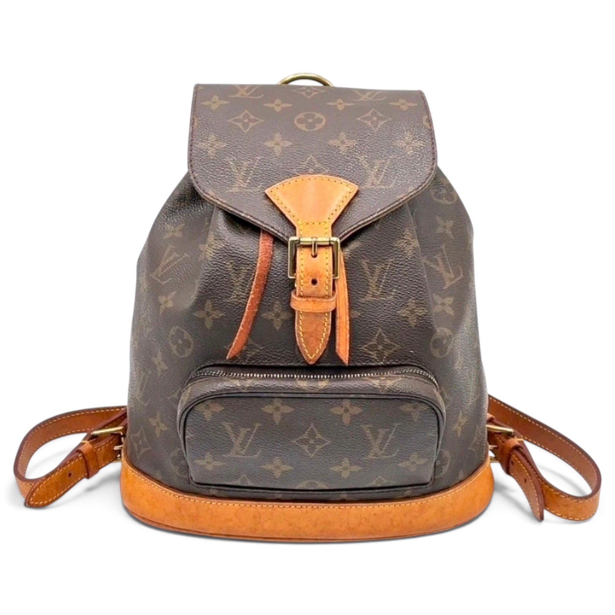 Louis Vuitton Montsouris Vintage leather backpack