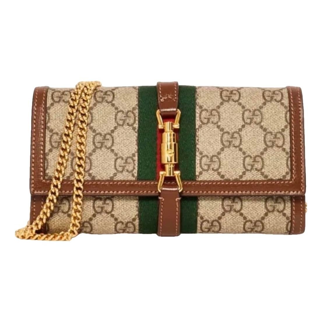 Jackie leather clutch bag