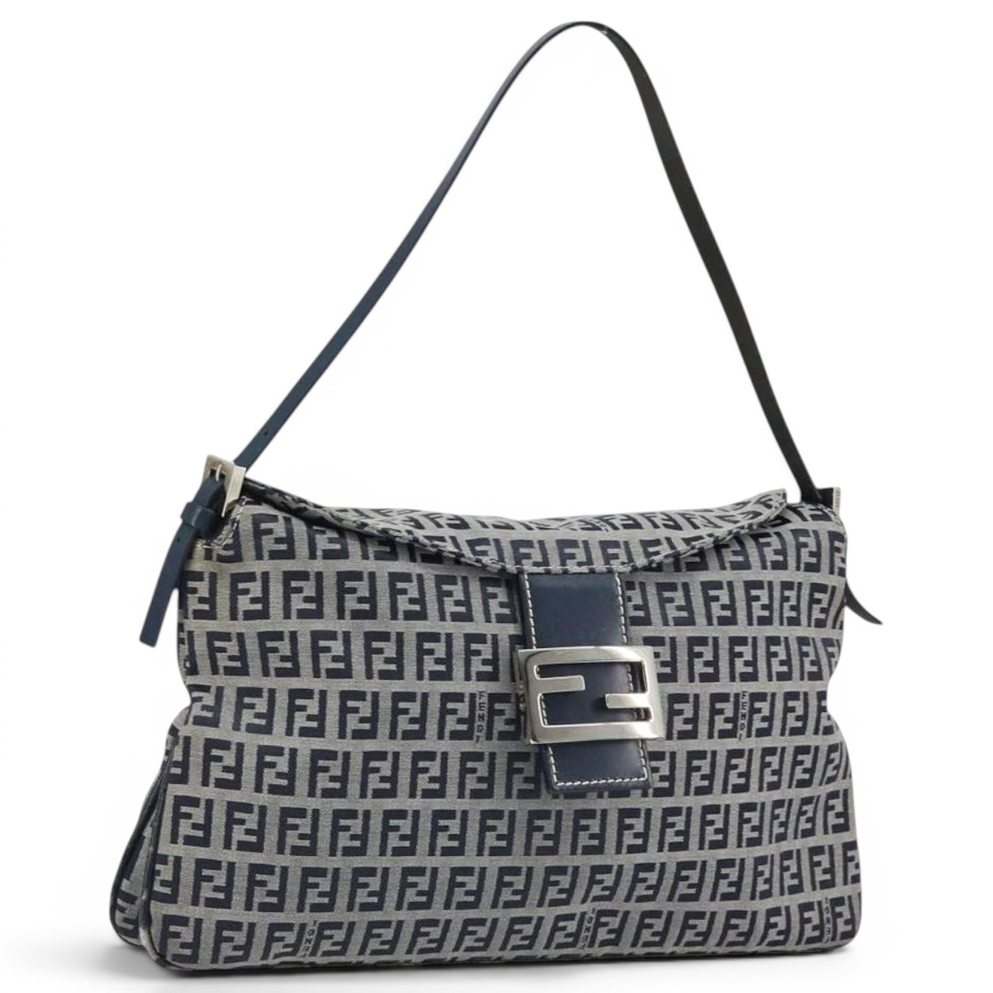 Fendi Mamma Baguette leather handbag