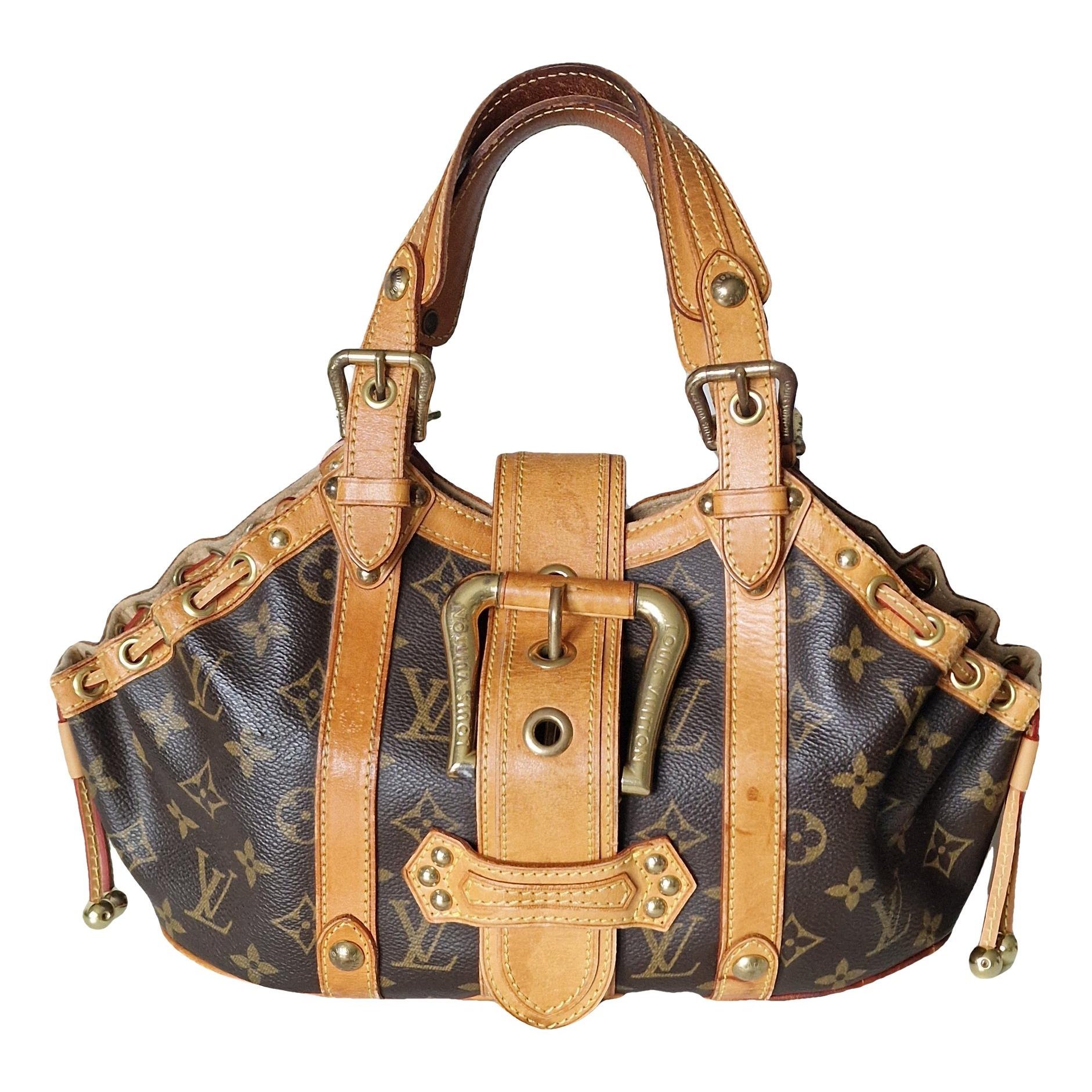 Theda leather handbag