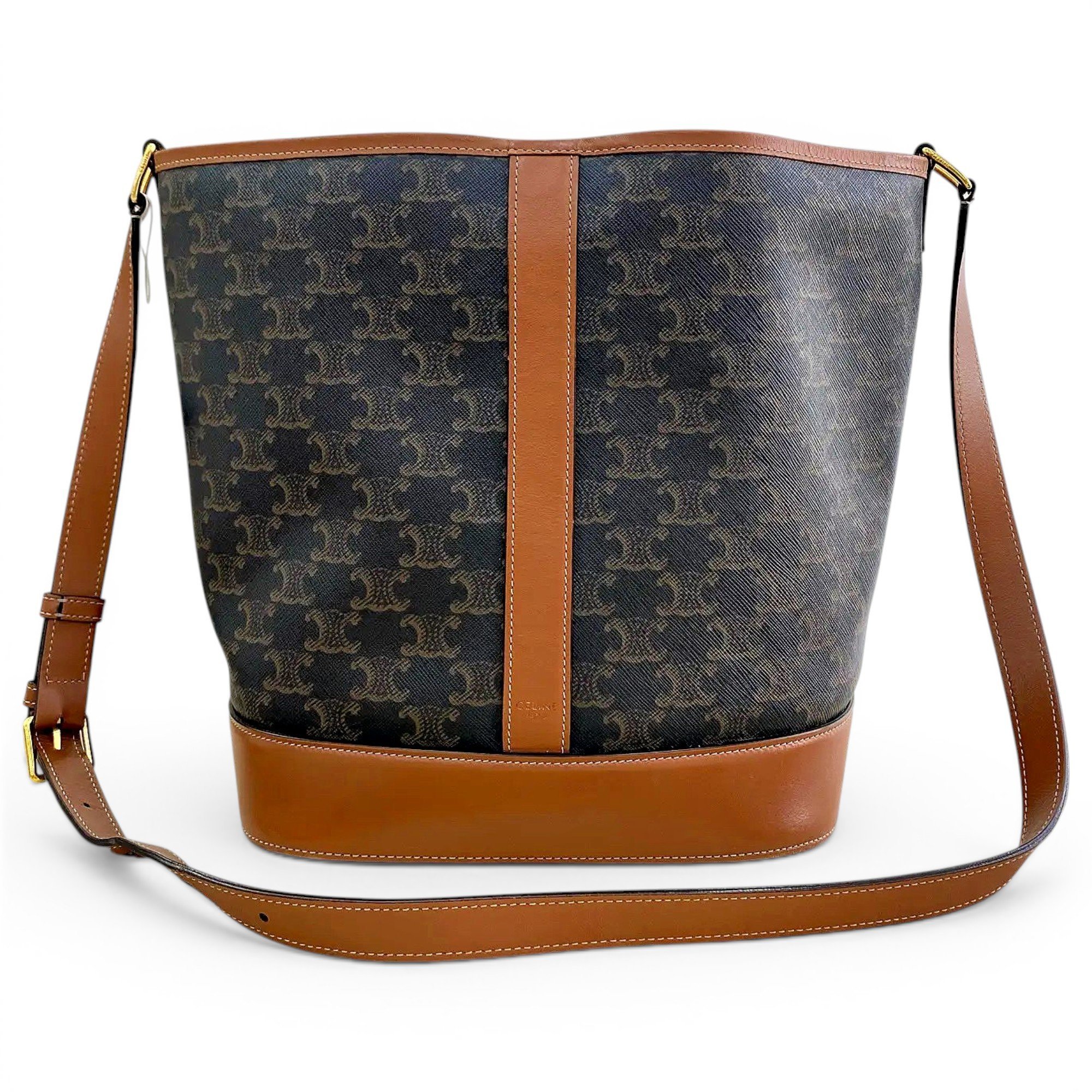 SAC SEAU leather handbag