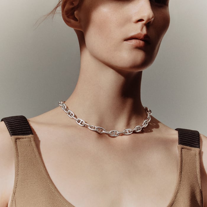 Sans Coloris Chaine d'Ancre Necklace, Large Model