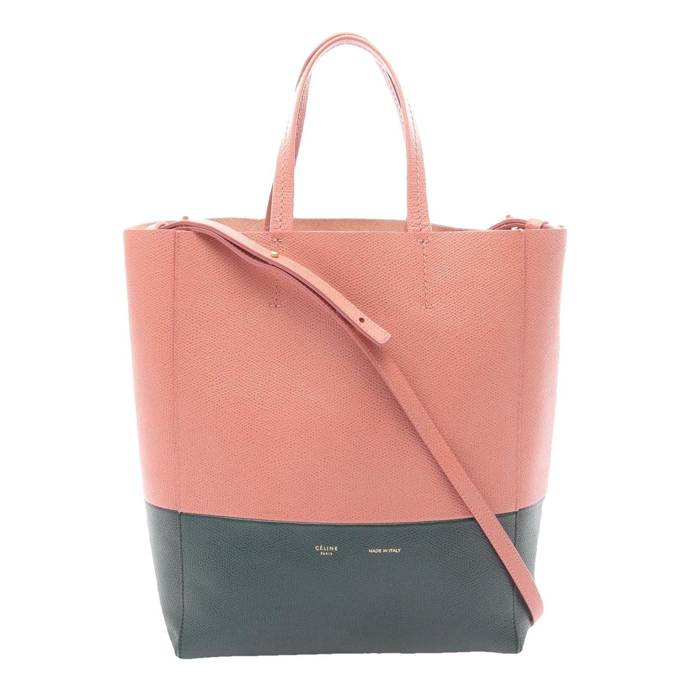Cabas leather tote