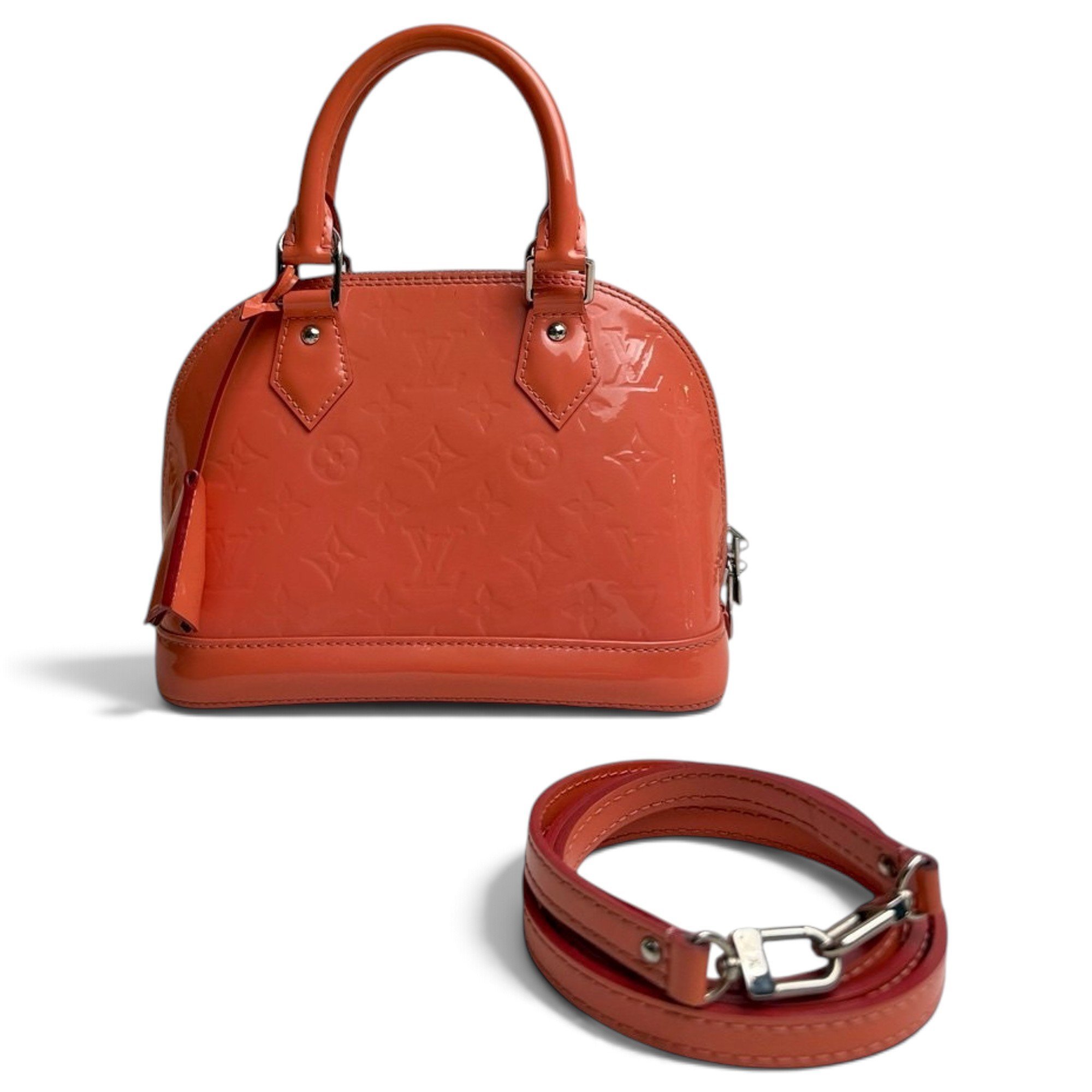 Alma BB patent leather handbag